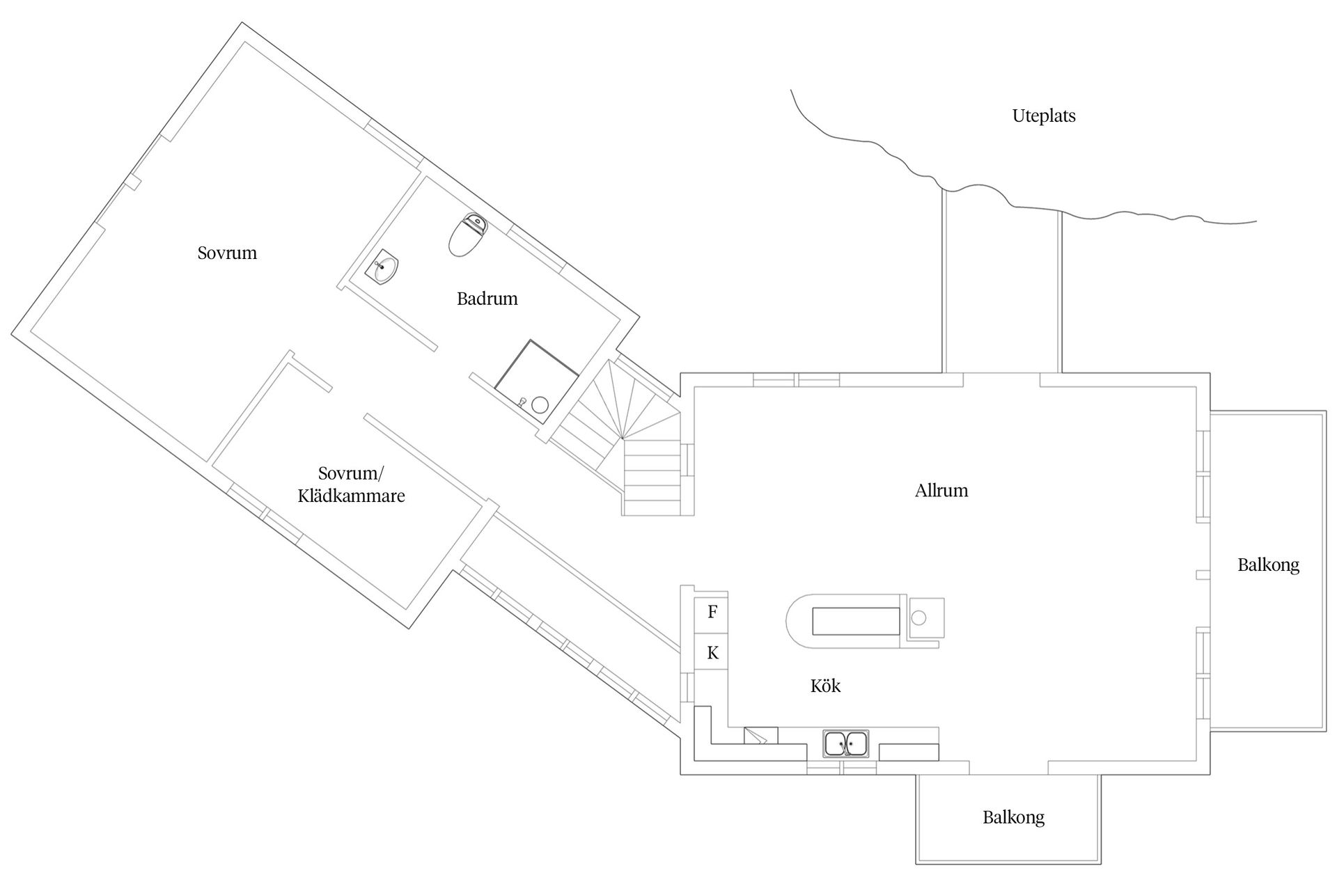 Villa, Alberts trappor 2, Kårevik, Tjörn