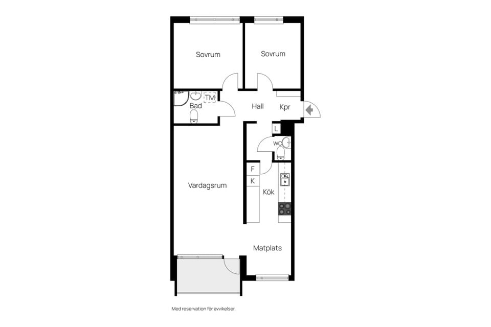 Bostadsrätt, Marknadsvägen 139, Täby