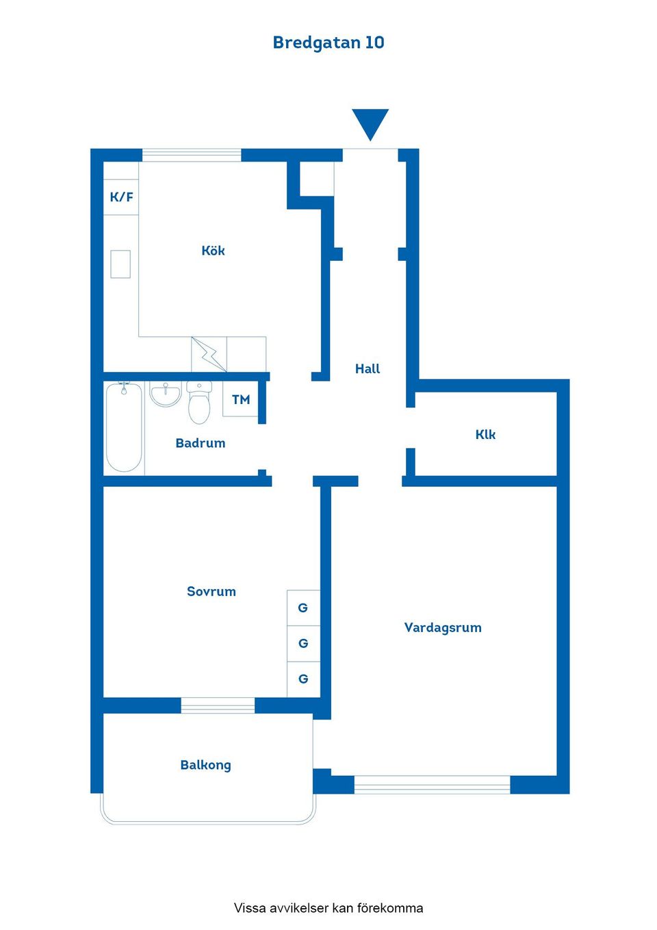 Bostadsrätt, Bredgatan 10, Centralt, Norrköping
