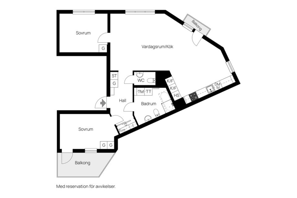 Bostadsrätt, Lägerhöjdsgatan 6, Norrberget centralt i Vaxholm, Vaxholm