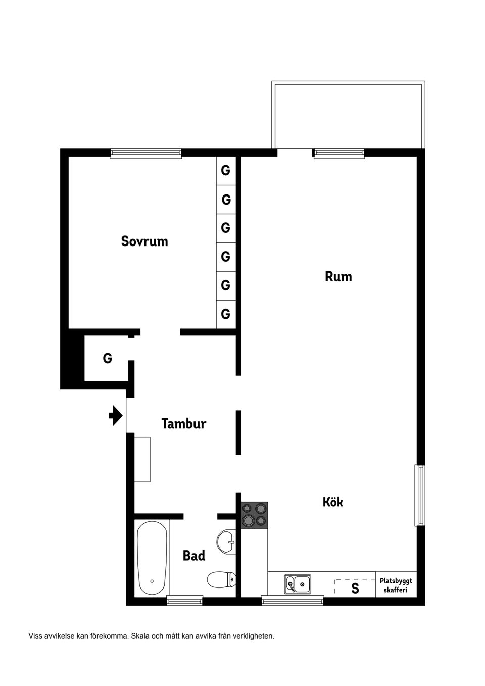 Bostadsrätt, Mårbackagatan 5 Lgh 1102, Norrstrand, Karlstad