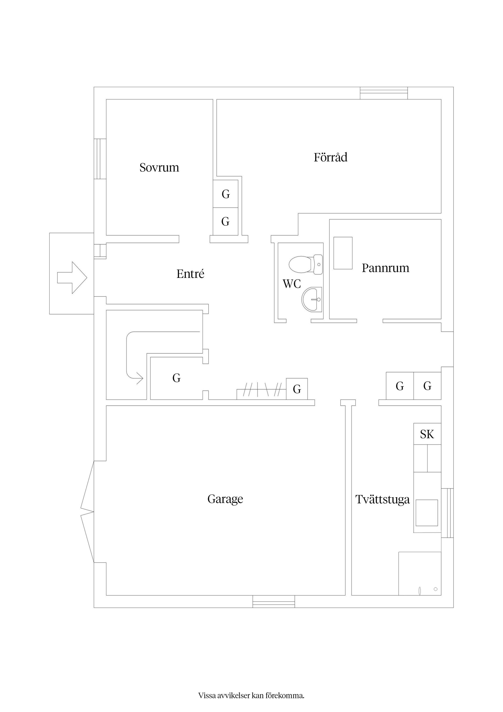 Villa, Prästgatan 5, Burträsk, Skellefteå