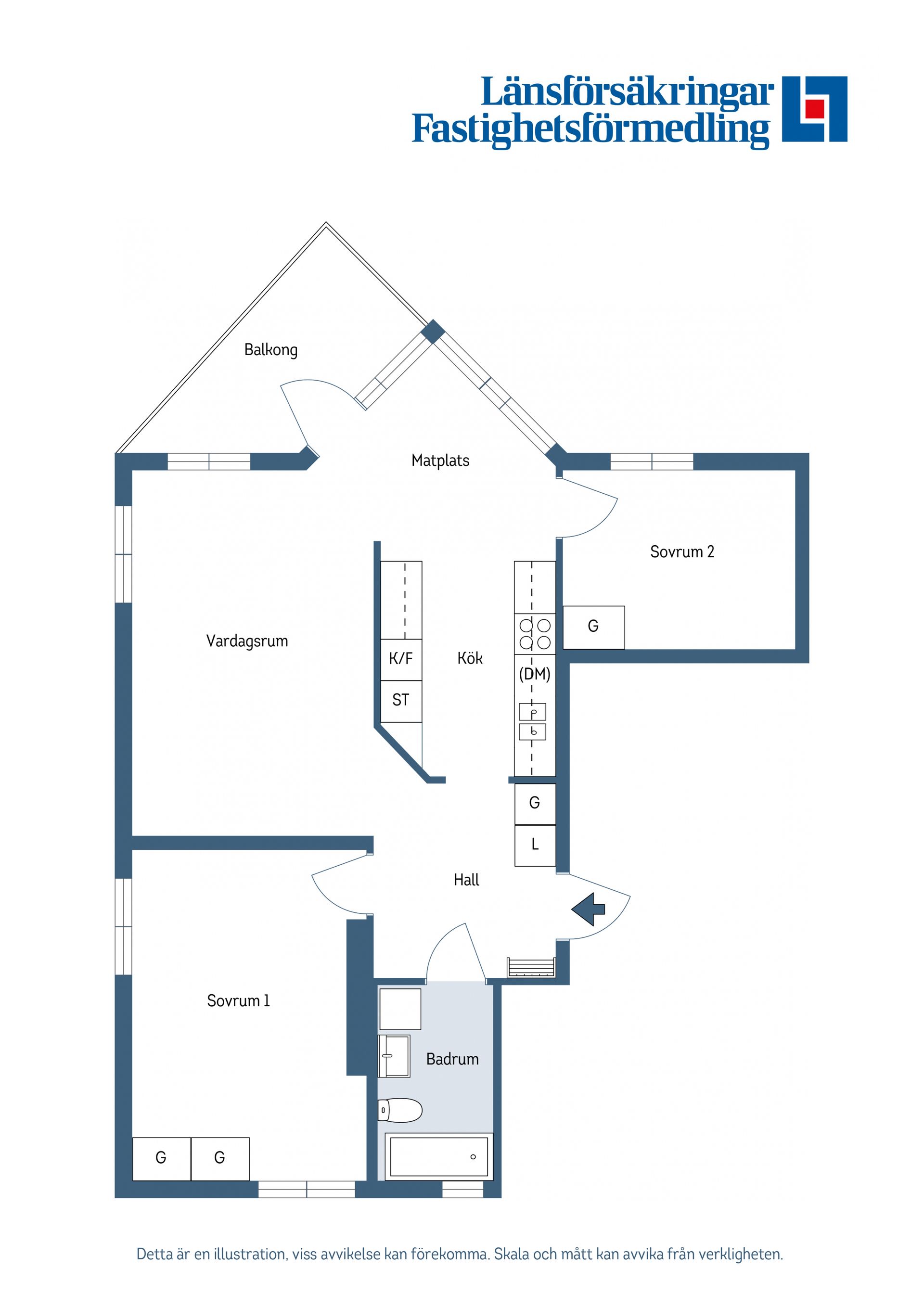 Bostadsrätt, Gamla Landsvägen 11 LGH 1401, Ektorp, Nacka