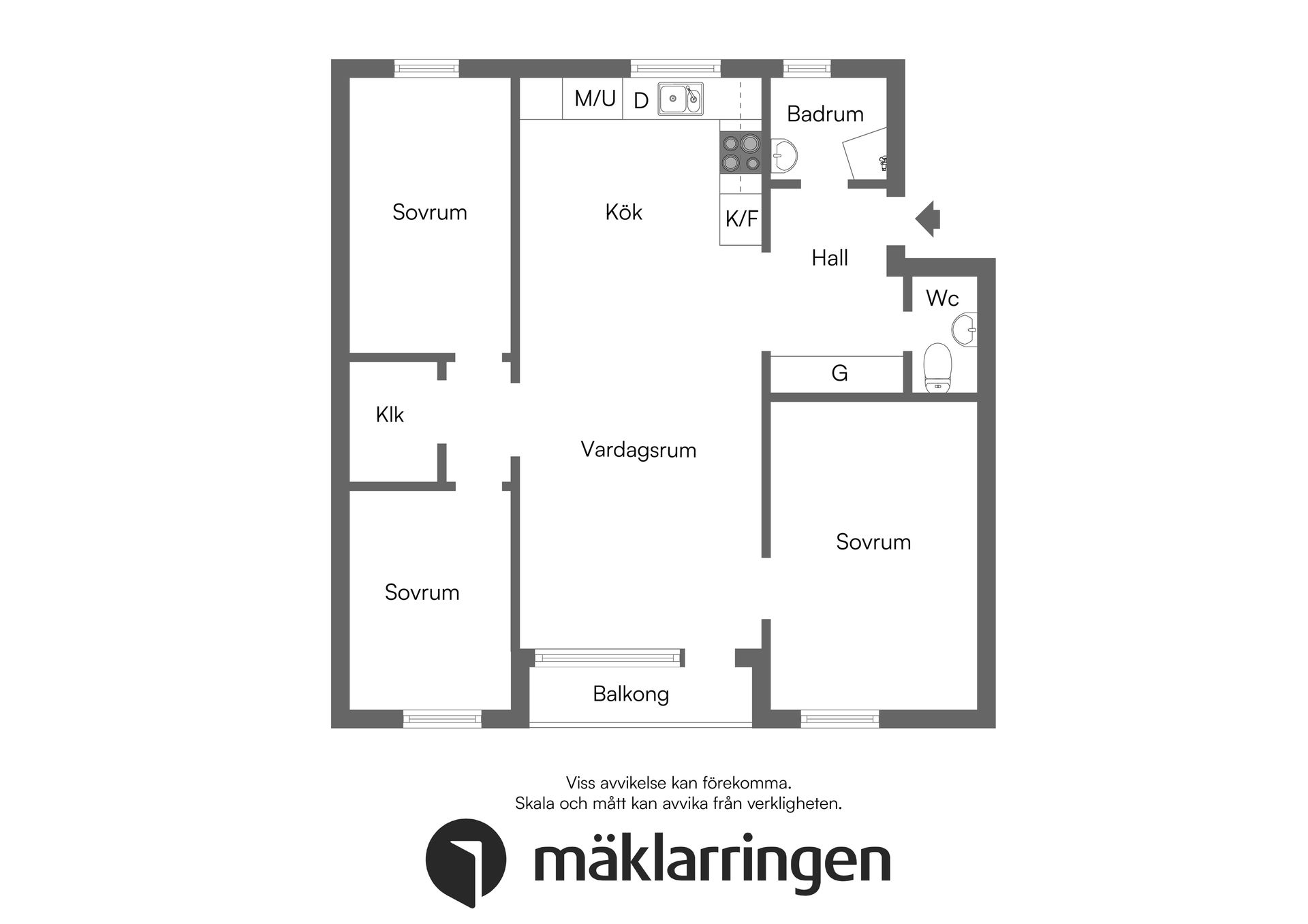 Bostadsrätt, Duvedsvägen 7, 3 tr, Vällingby Centrum, Stockholm