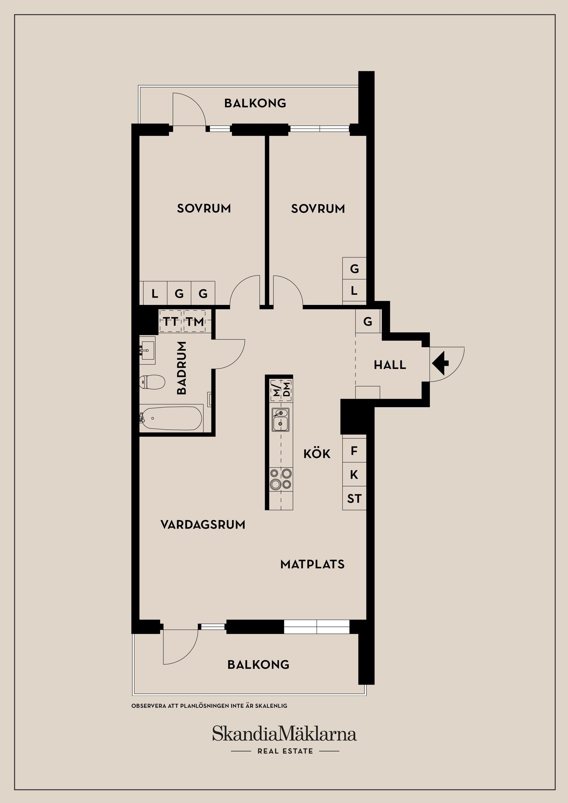 Bostadsrätt, Gripengatan 30, Barkarbystaden, Järfälla