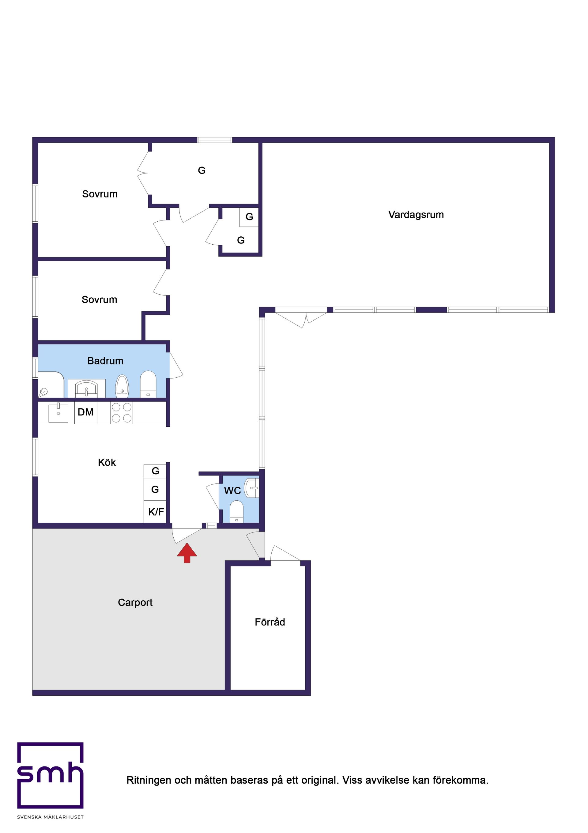 Bostadsrätt, Pastorsvägen 28, Kulltorp, Kristianstad