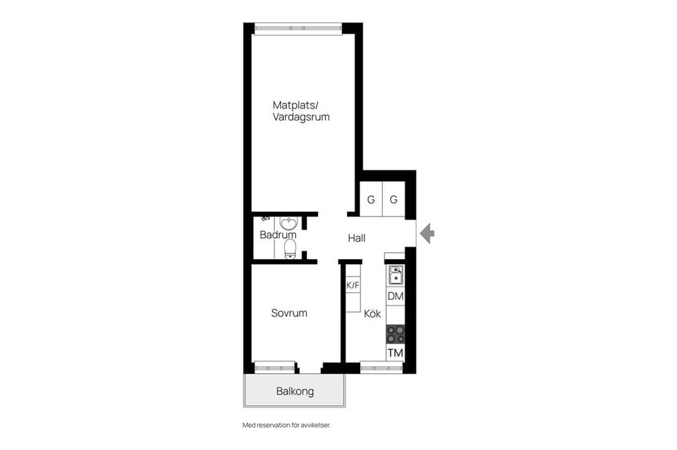 Bostadsrätt, Lidnersgatan 6, 6 tr, Kungsholmen / Kristineberg, Stockholm