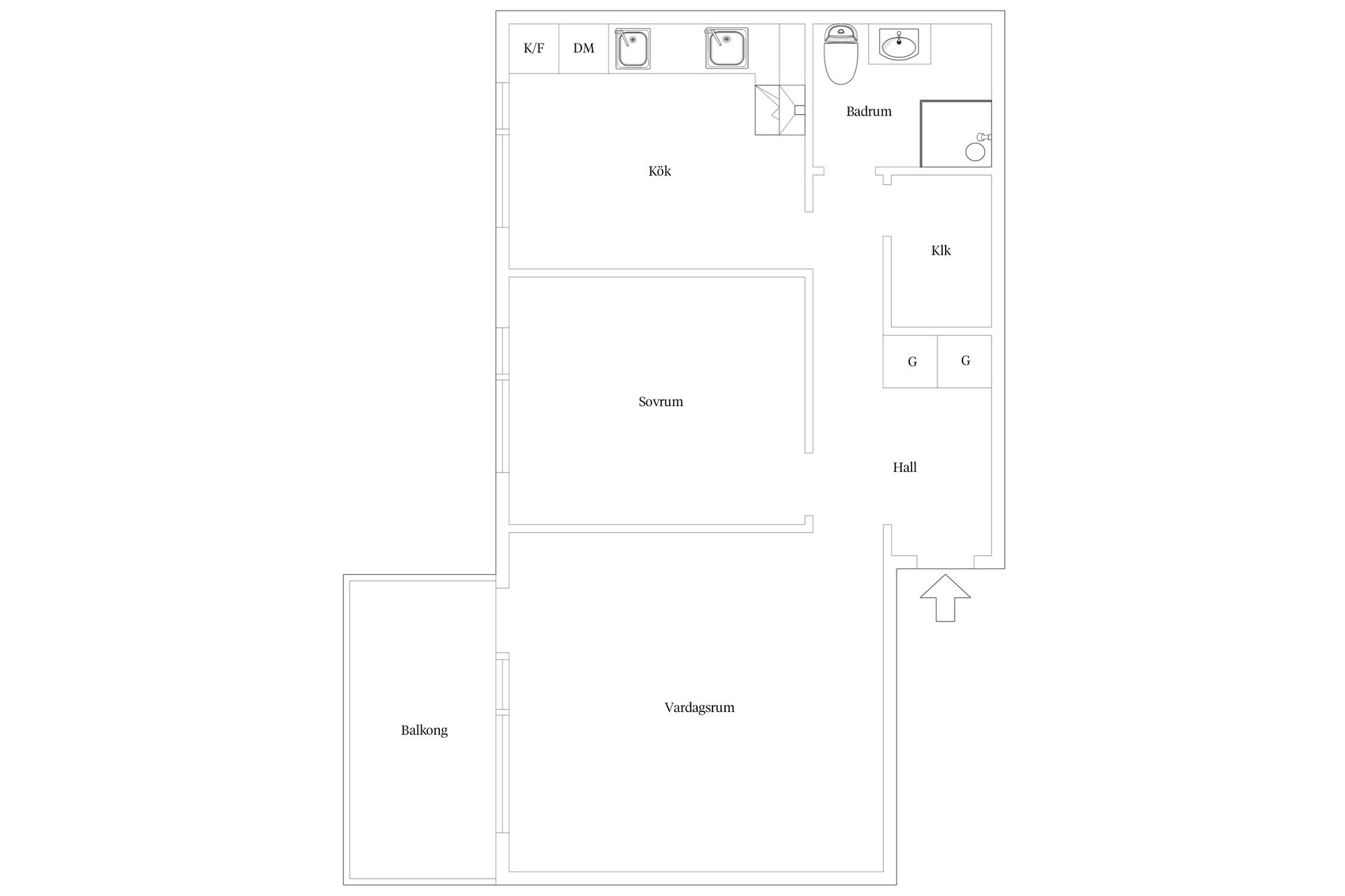 Bostadsrätt, Klorvägen 4A, Bohus, Ale