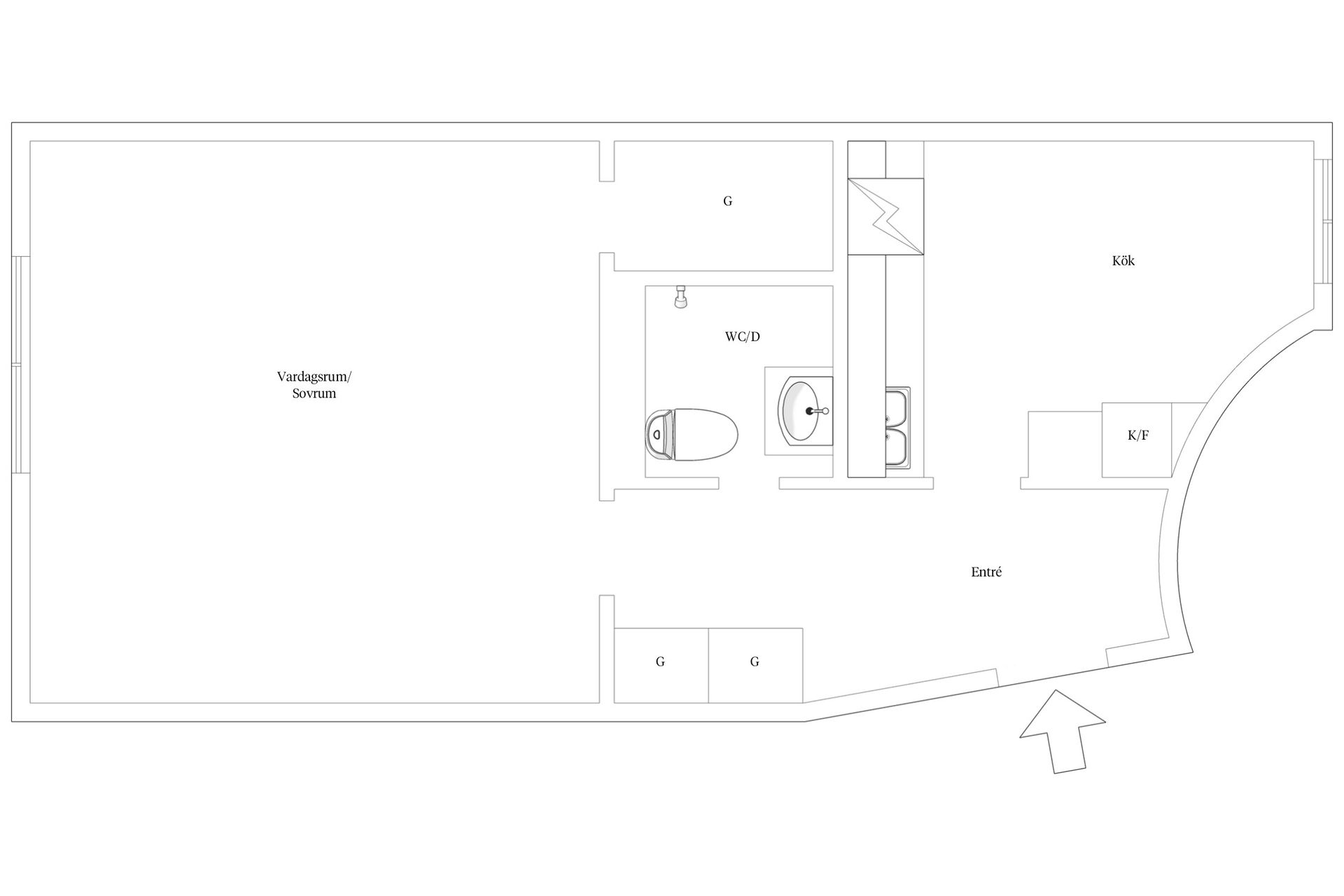 Bostadsrätt, Vindragaregatan 8B, Centrala Hisingen, Göteborg