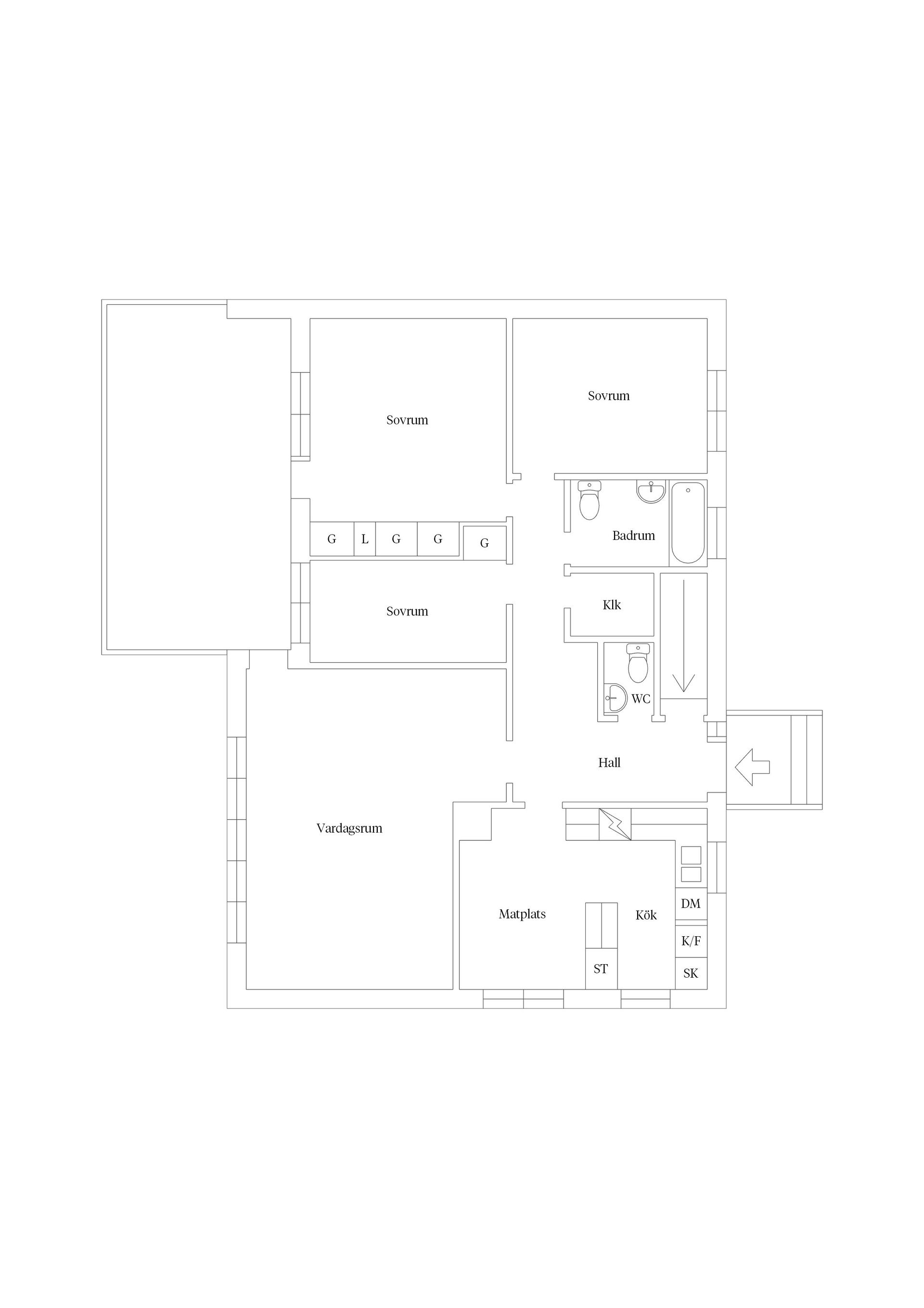 Villa, Blomstervägen 5, Frösön, Östersund