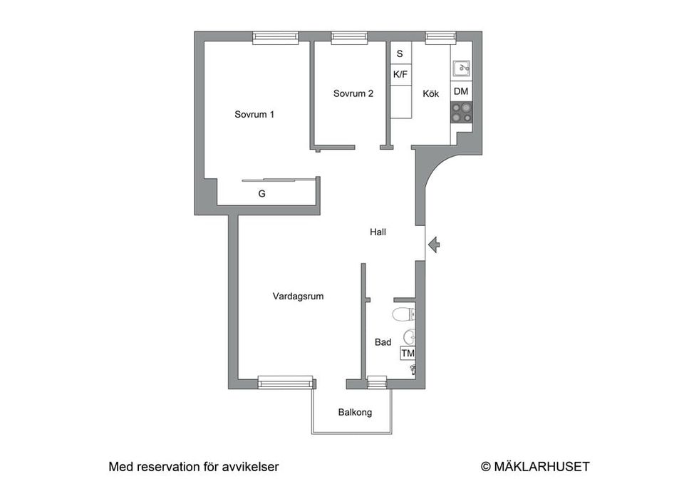 Bostadsrätt, Drottningholmsvägen 312, Riksby, Stockholm