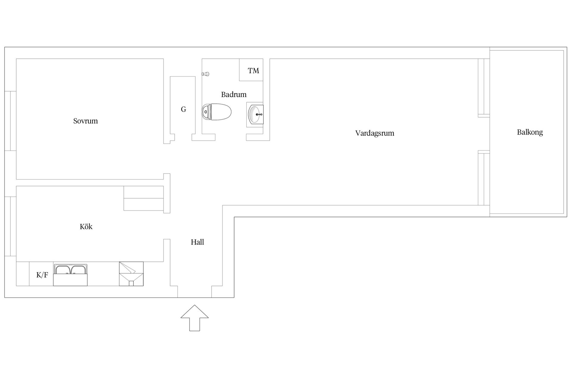 Bostadsrätt, Sallerupsvägen 32M, Ellstorp, Malmö