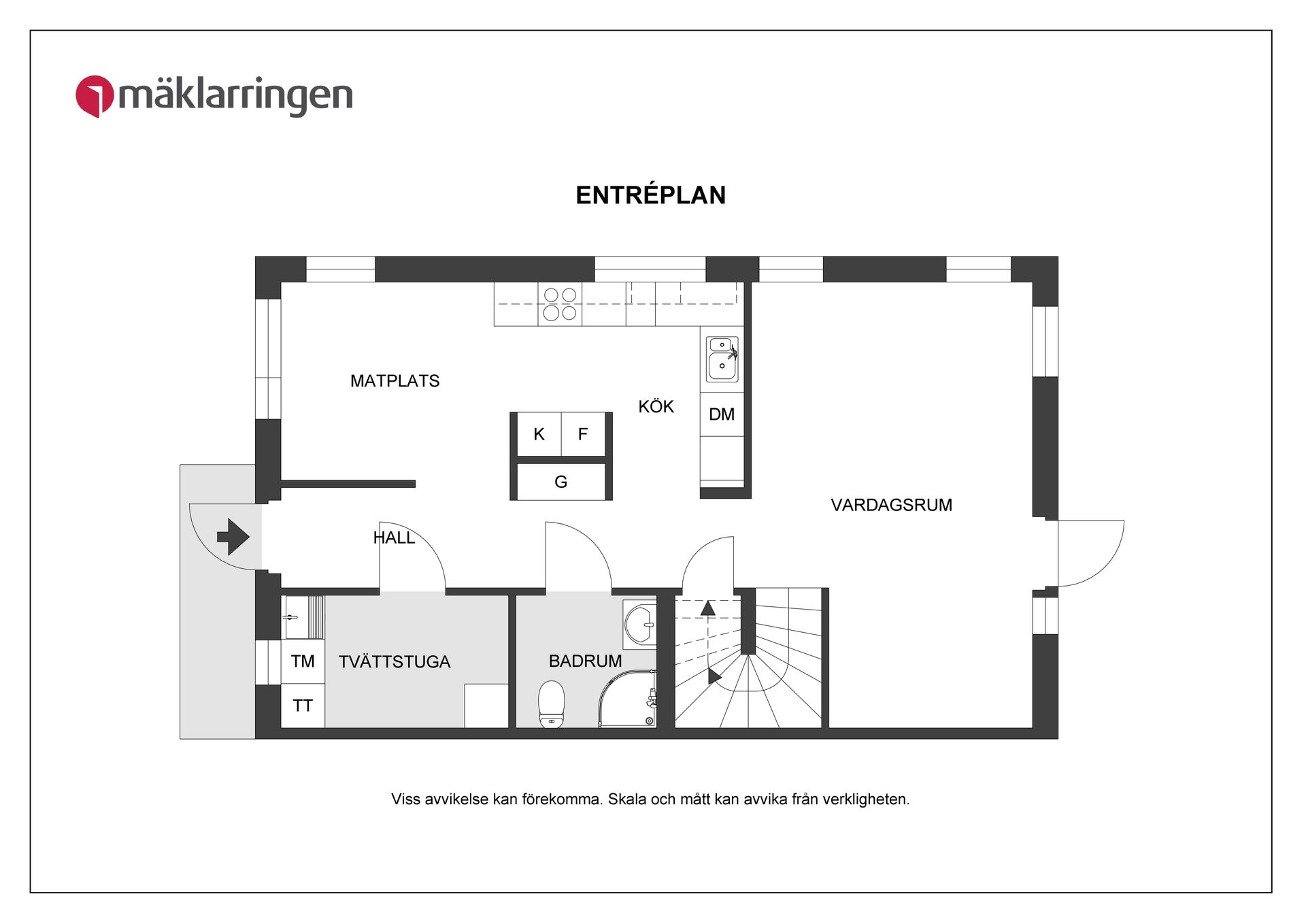 Radhus, Sandviksvägen 19A, Kungsängen, Upplands-Bro