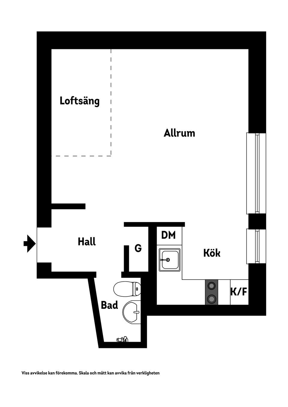 Bostadsrätt, Sankt Göransgatan 153, 6 tr, Kungsholmen - Hornsbergs Strand, Stockholm