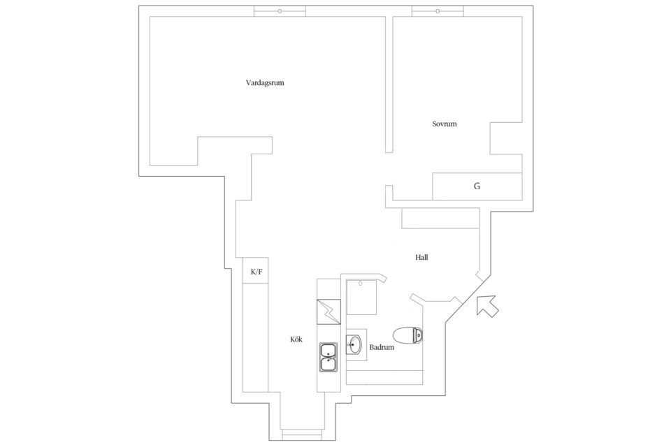 Bostadsrätt, Fridhemsgatan 2, Kungsholmen - Norr Mälarstrand, Stockholm