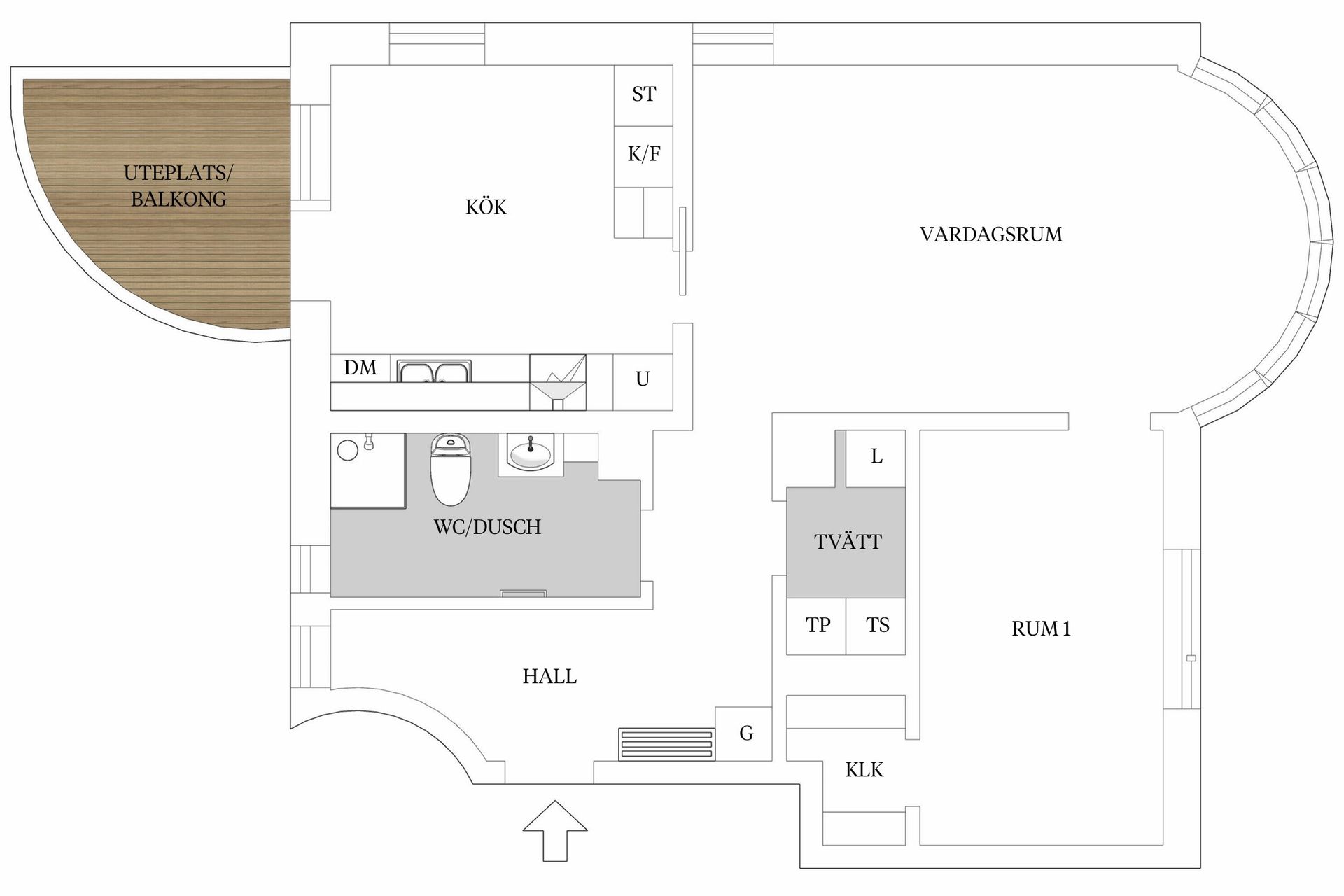 Bostadsrätt, Margaretavägen 3F, Möllevången, Lund