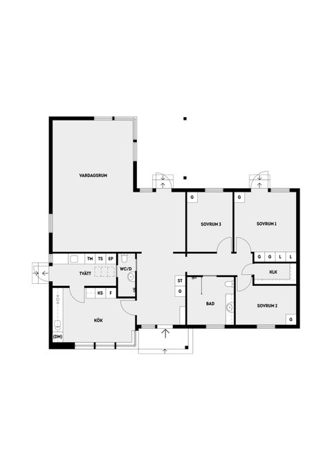 Villa, Träkolsgränd 7, Skarpäng, Täby
