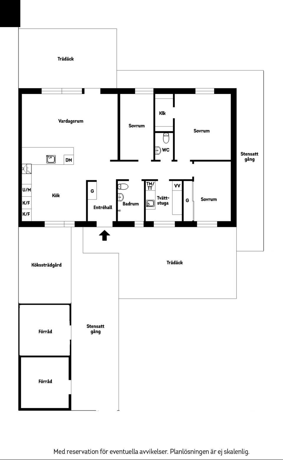 Radhus, Almlundavägen 55, Kyrkheddinge, Staffanstorp