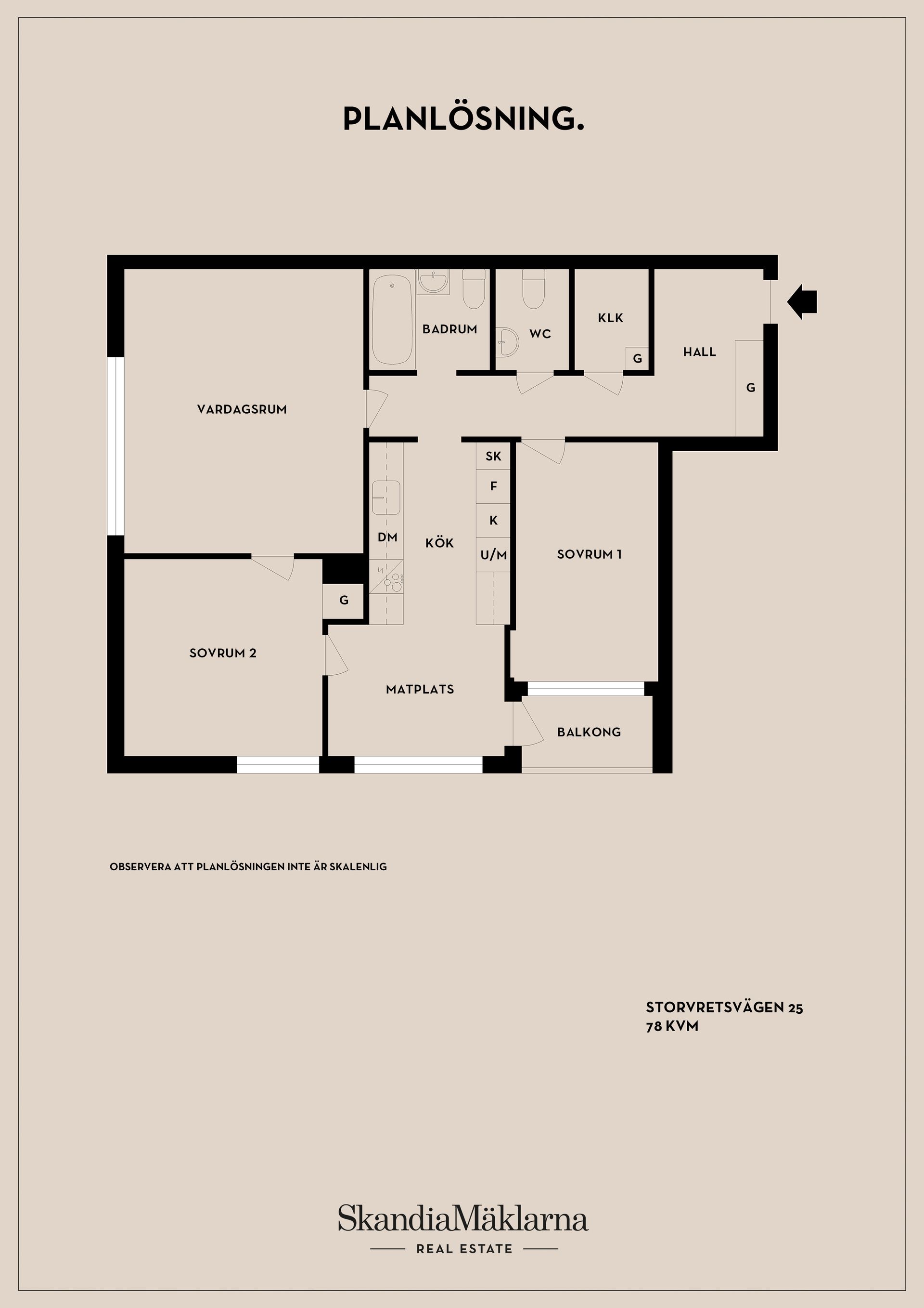 Bostadsrätt, Storvretsvägen 25, Skogås, Huddinge