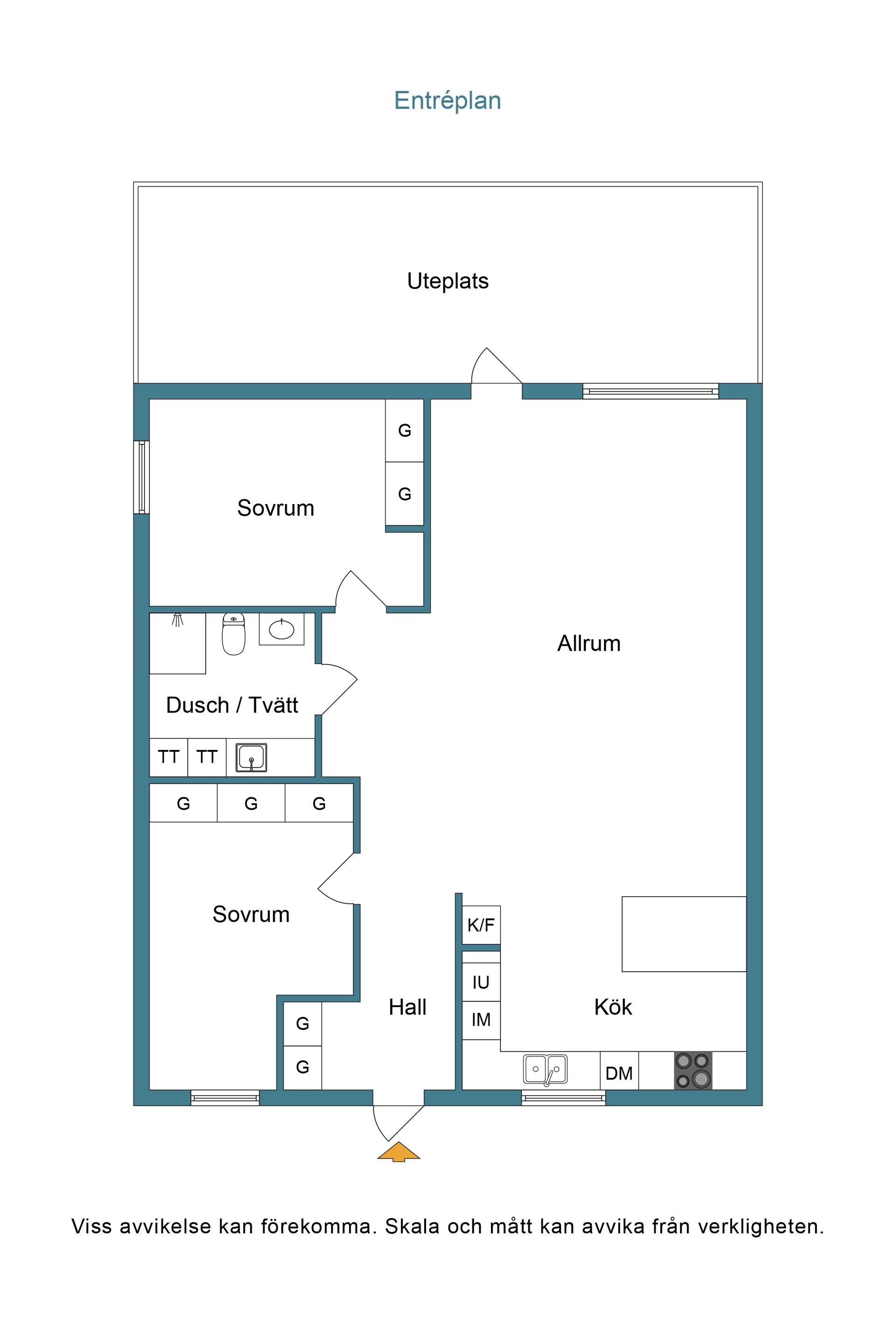 Bostadsrätt, Stuterigatan 8B, Tomelilla