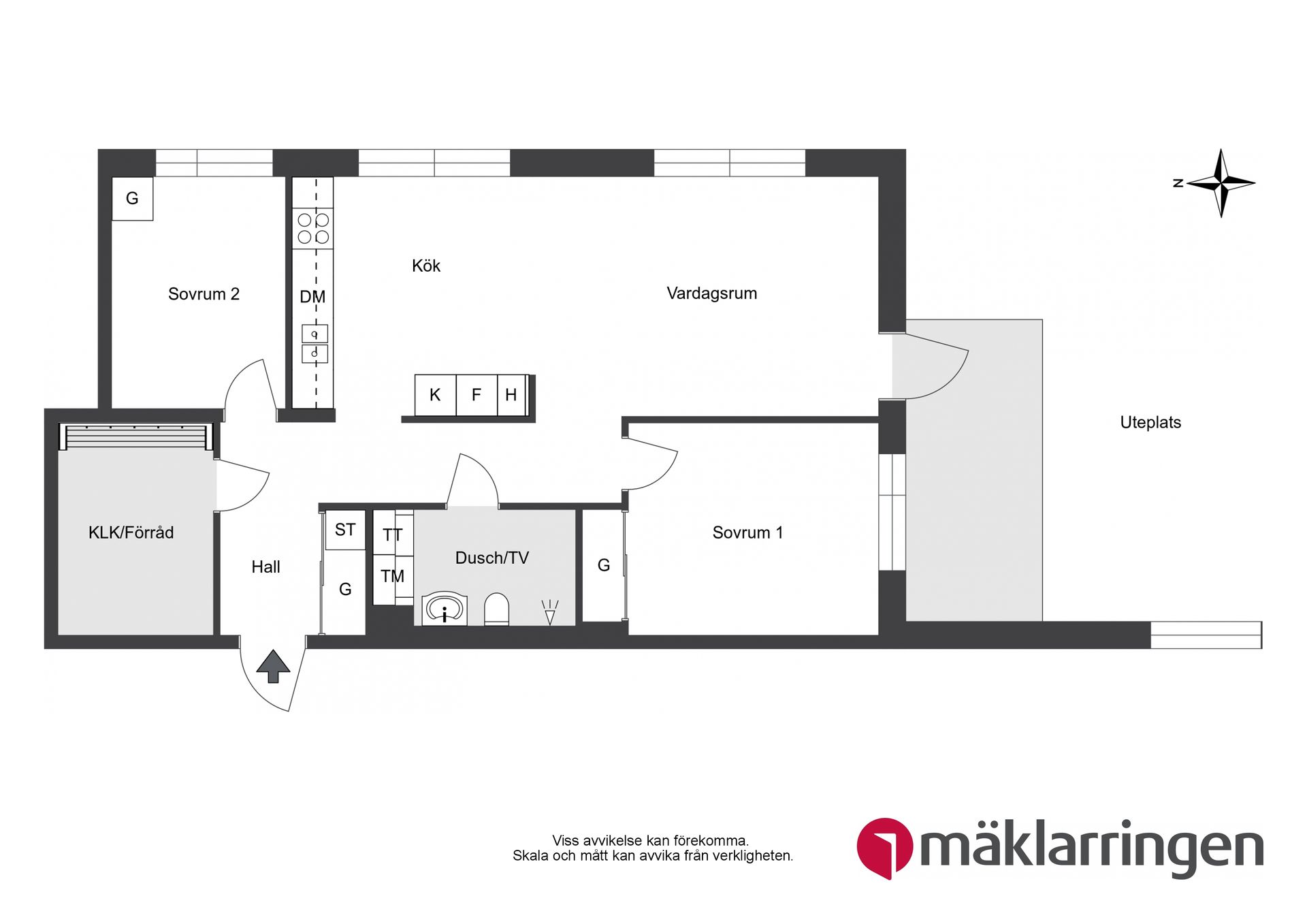 Bostadsrätt, Grönvretsvägen 8, Västra Jakobsberg, Järfälla
