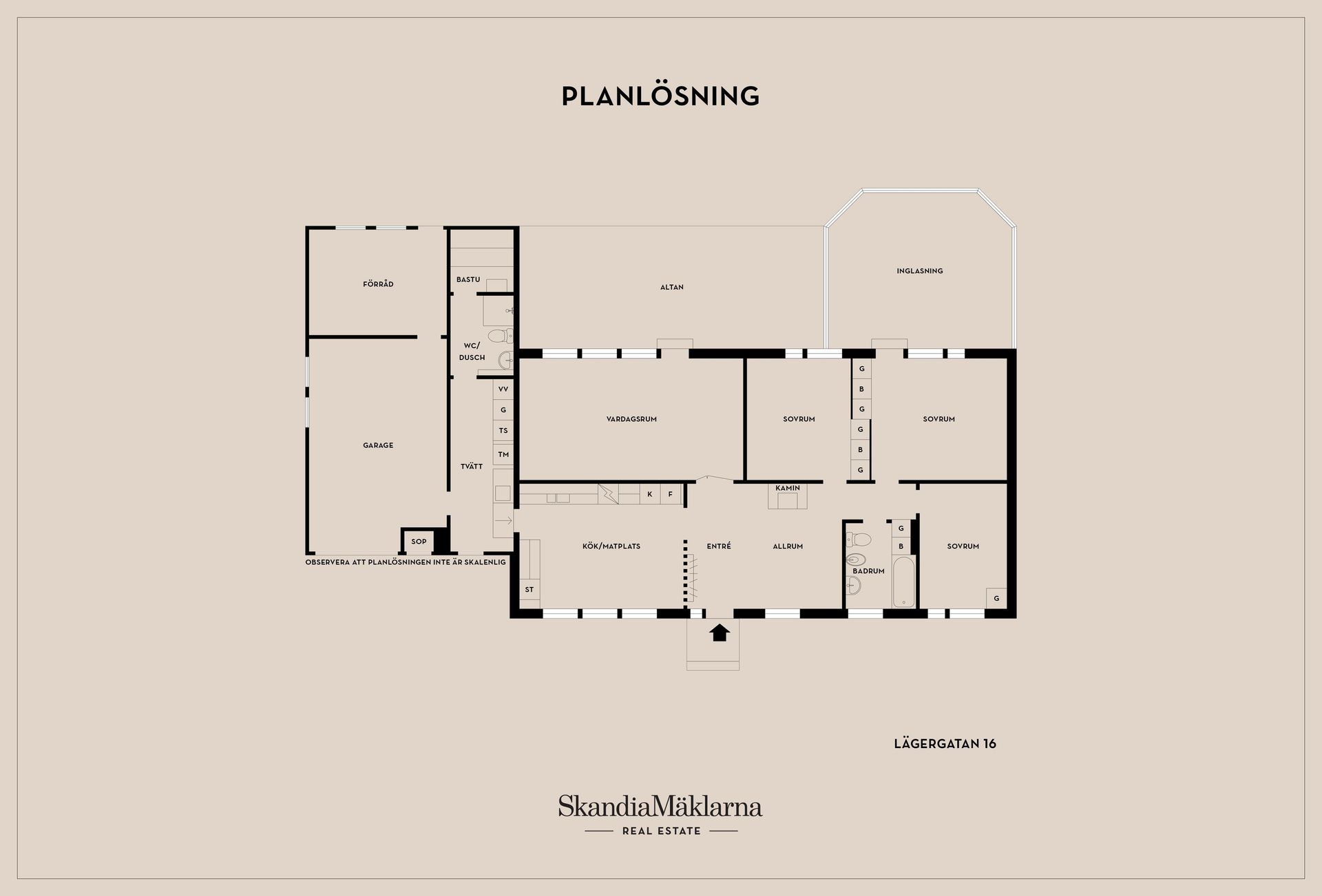 Villa, Lägergatan 16, Skellefteå