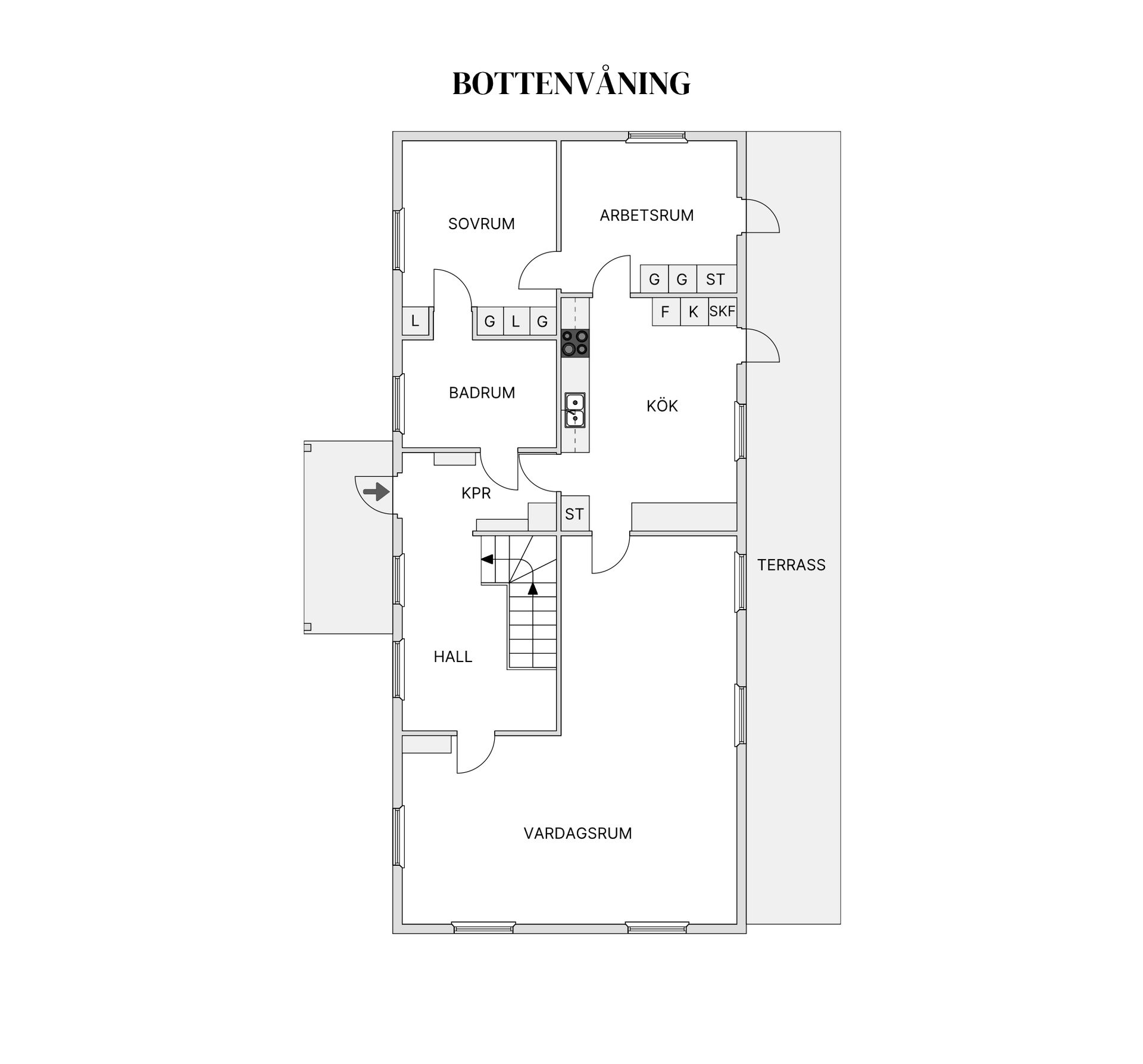 Villa, Astradgatan 28, Astrad, Ljungby