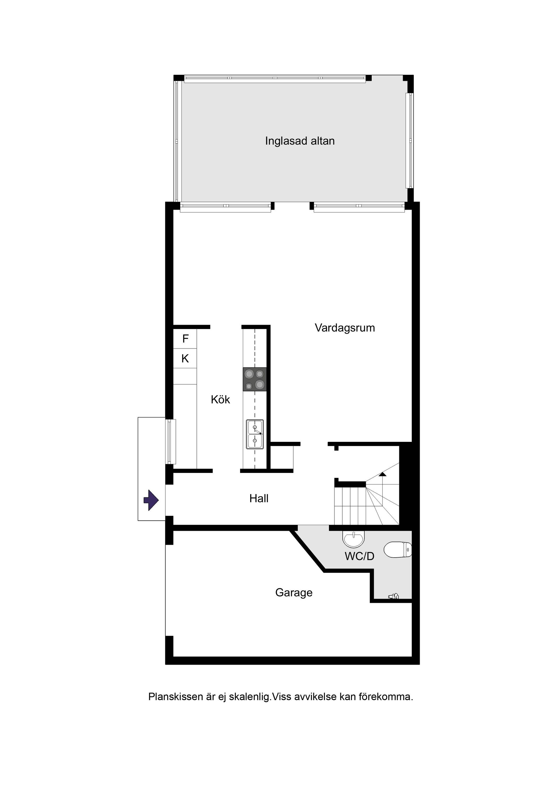 Villa, Äringsvägen 44, Gustavsfält, Halmstad