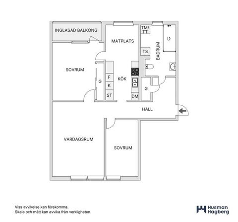 Bostadsrätt, Mariehemsvägen 31E, Mariehem, Umeå