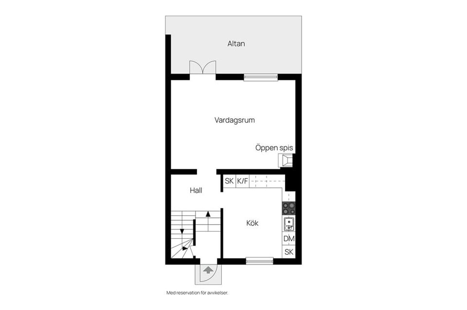 Radhus, Sehlstedtsvägen 6b, Änget, Härnösand