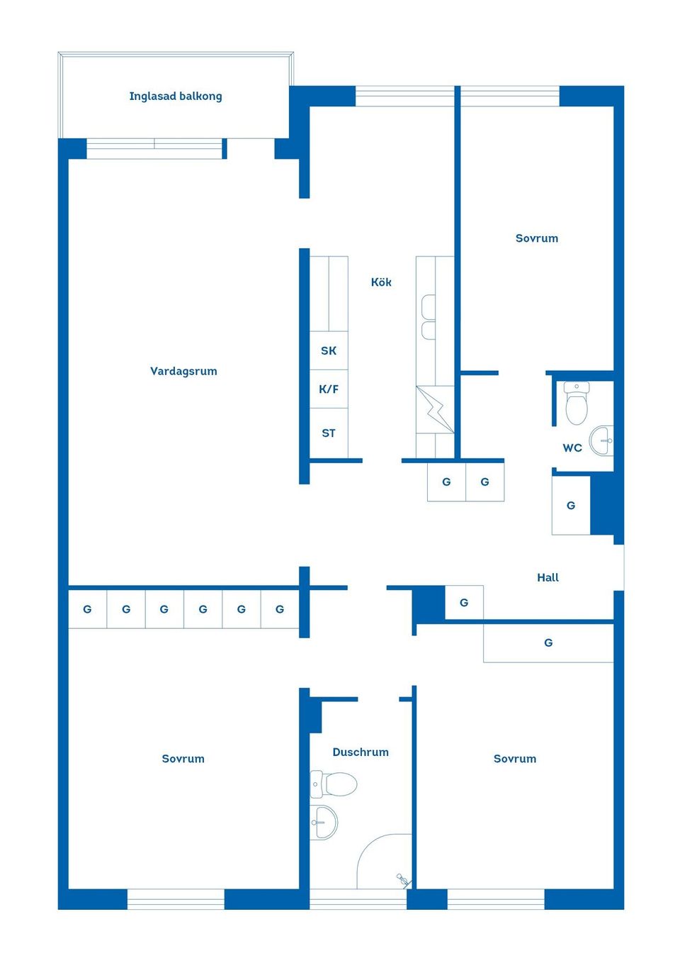 Bostadsrätt, Seminariegatan 7B, Härnösand