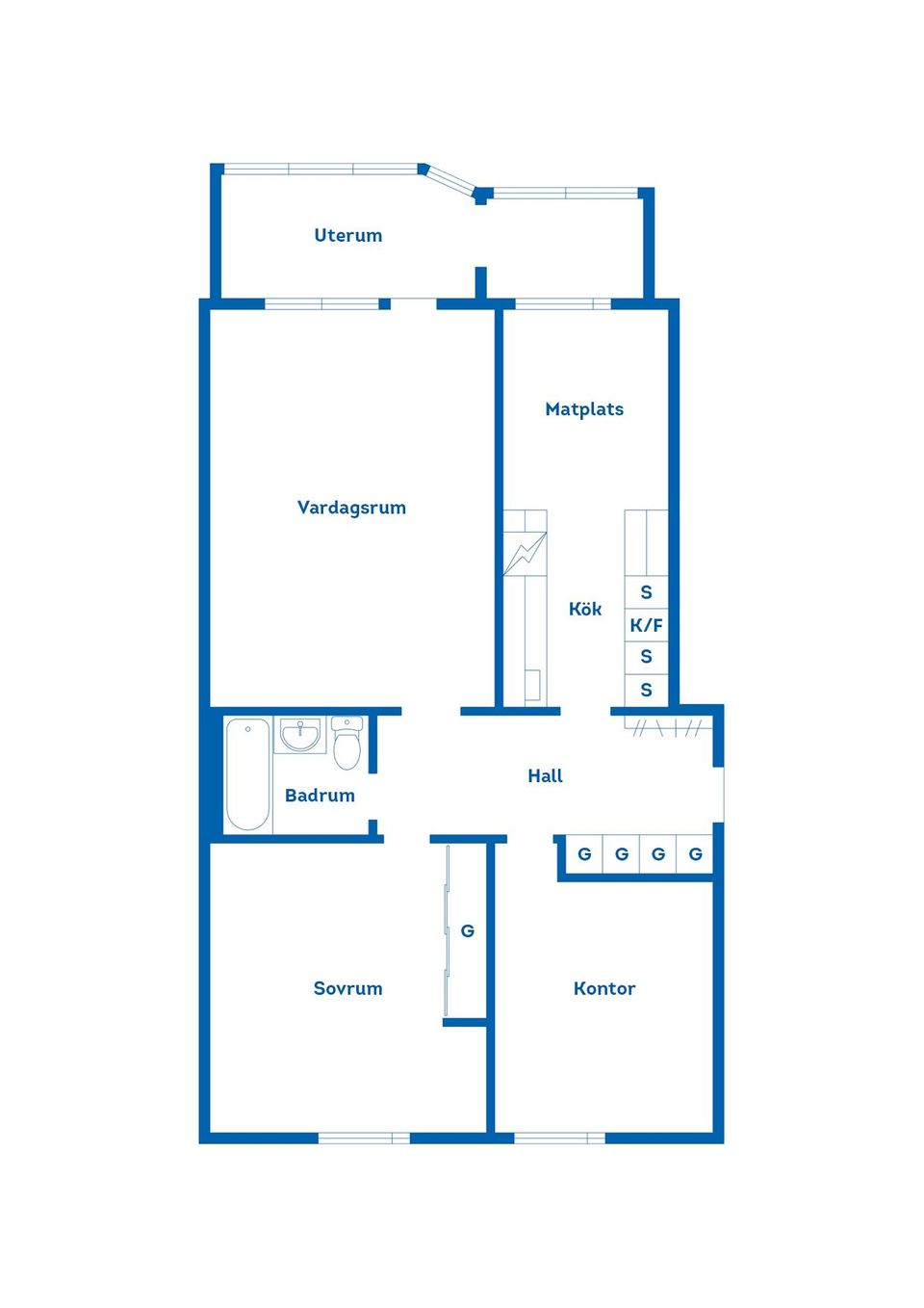 Bostadsrätt, Tallvägen 20, Södertorn, Oskarshamn
