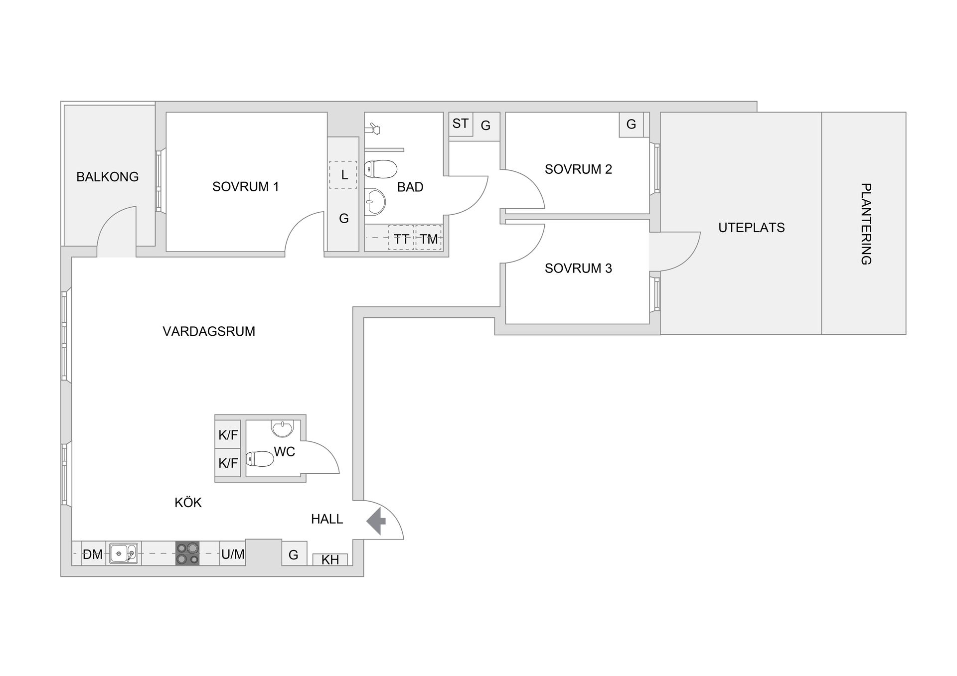 Bostadsrätt, Järfällavägen 92A, Jakobsberg - Söderdalen, Järfälla