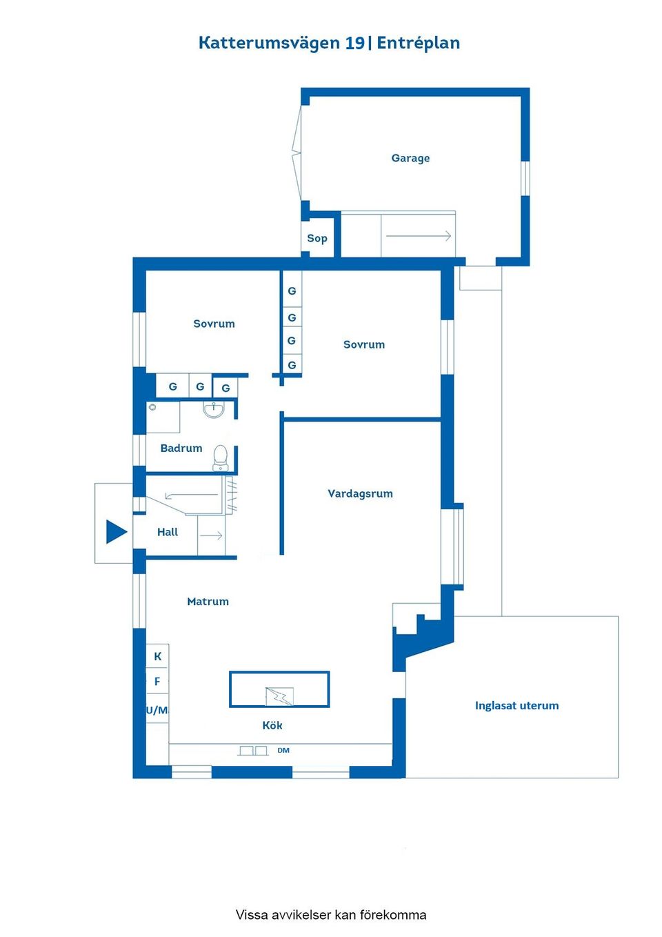 Villa, Katterumsvägen 19, Pryssgården, Norrköping