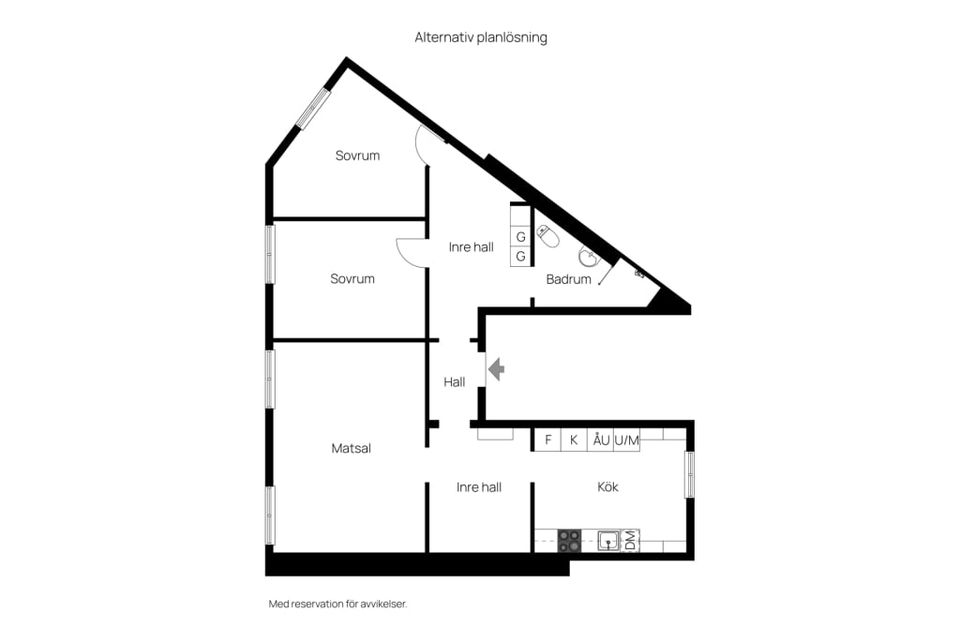 Bostadsrätt, Utanbygatan 6 G, Centralt, Västerås