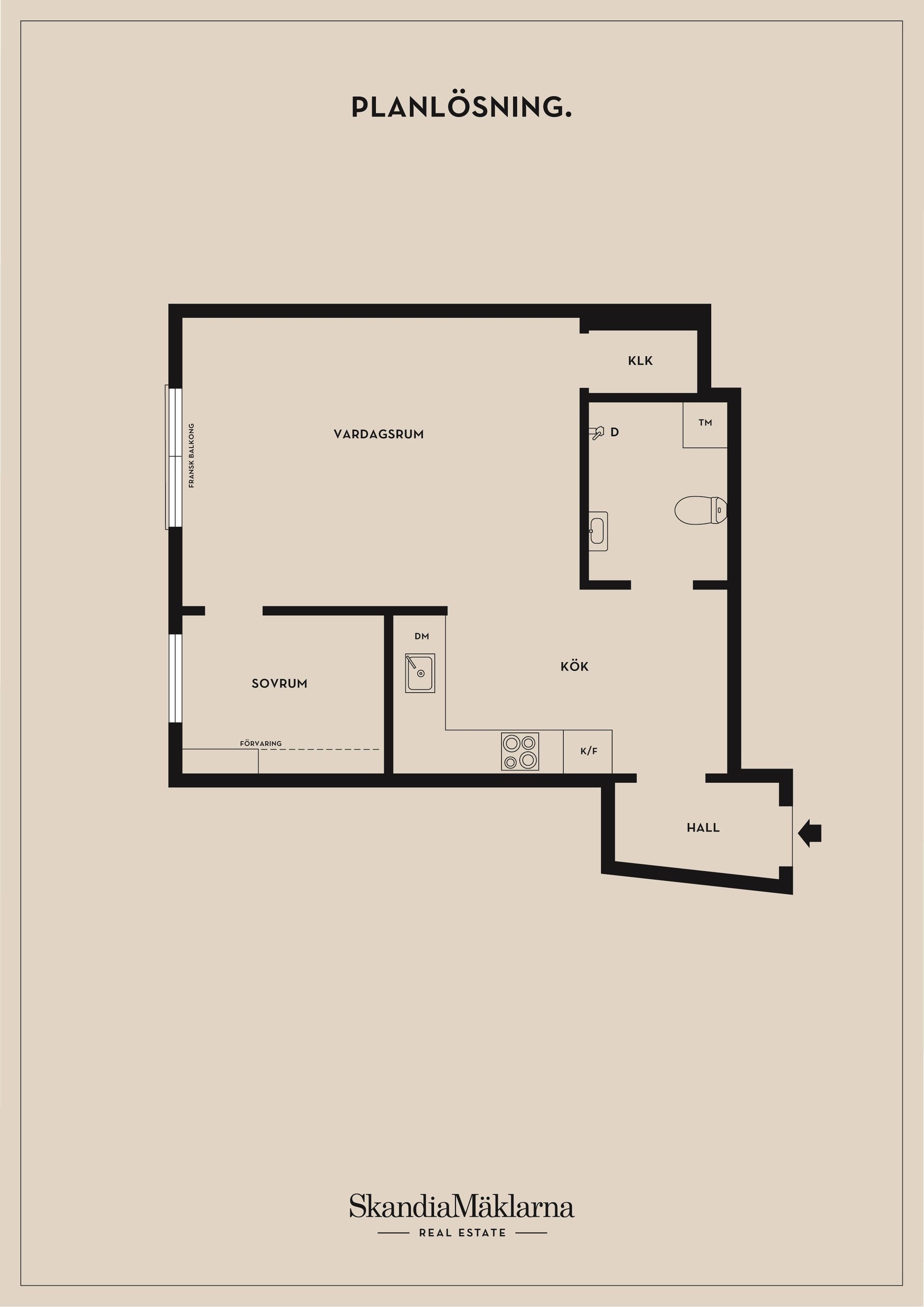 Bostadsrätt, Vulcanusgatan 10, 3tr, Stockholm