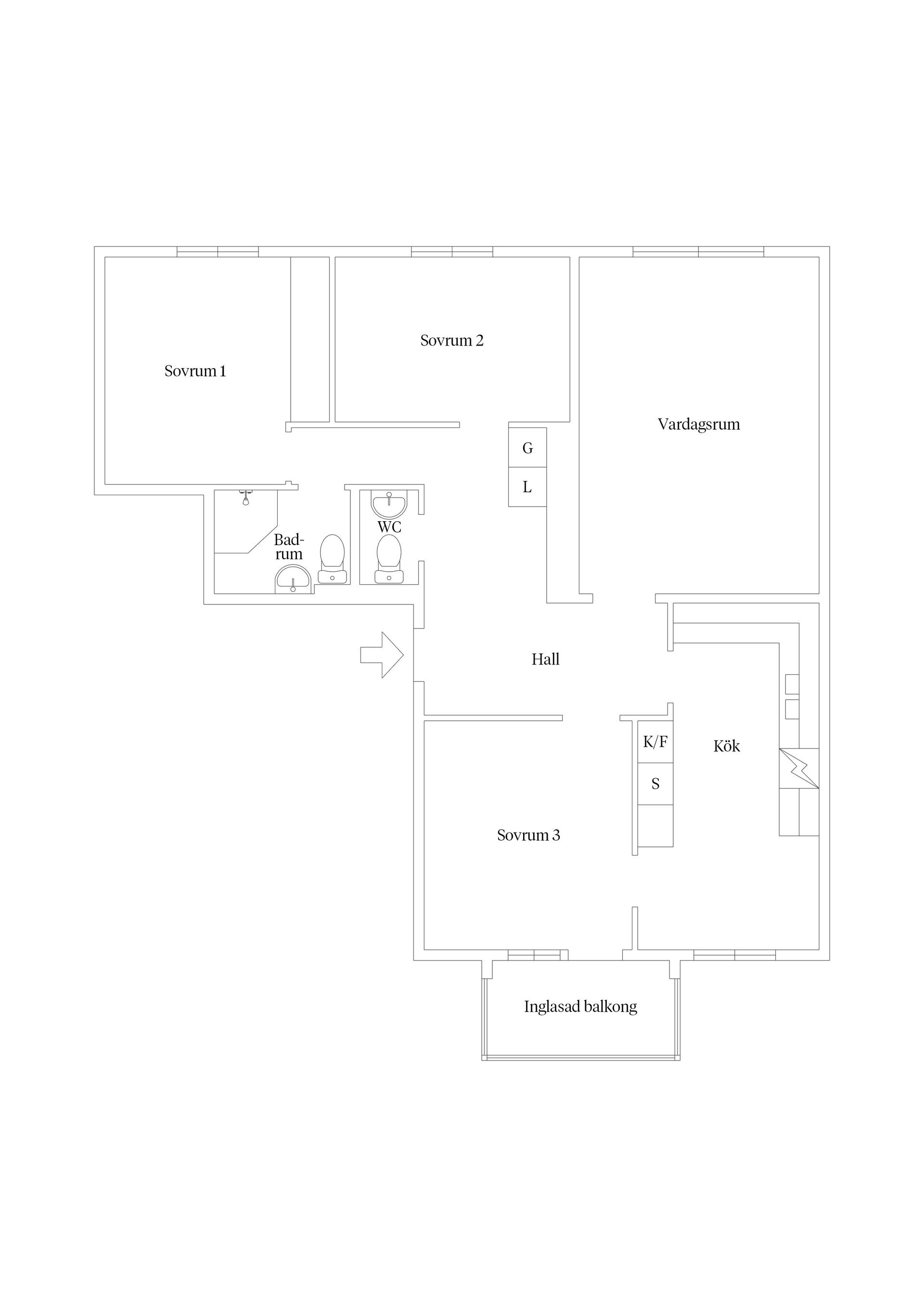 Bostadsrätt, Regngatan 27, Gränby, Uppsala
