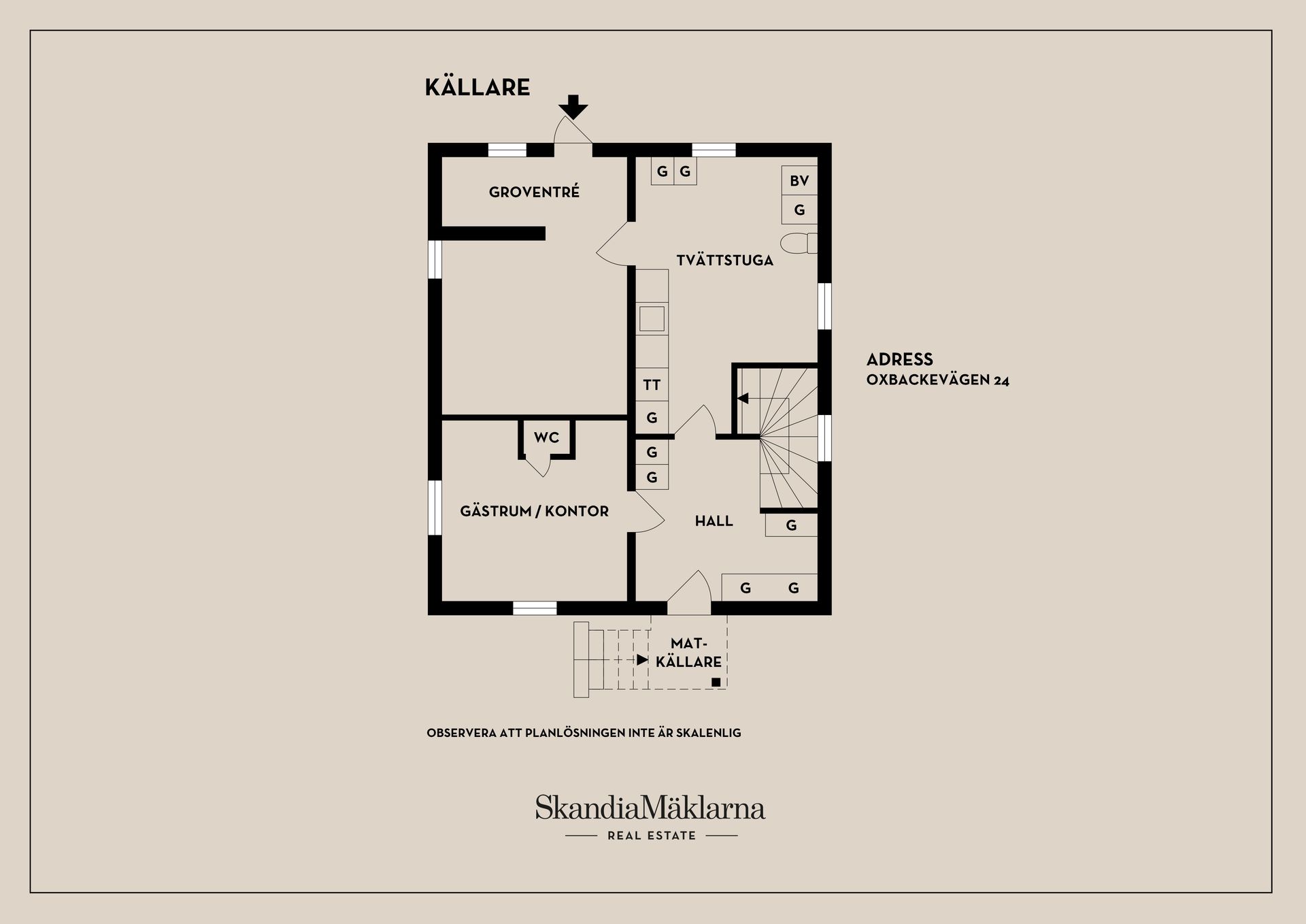 Villa, Oxbackevägen 24, Oxbacken, Nyköping