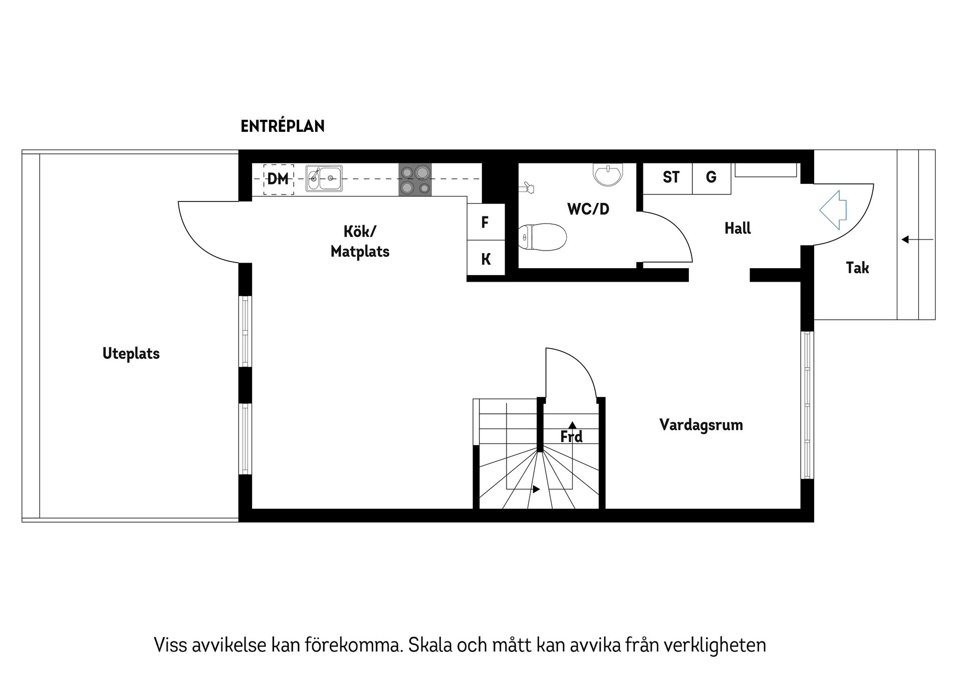 Radhus, Vanadisvägen 4D, Enköping