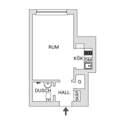 Bostadsrätt, Åsögatan 174, Södermalm - SoFo, Stockholm