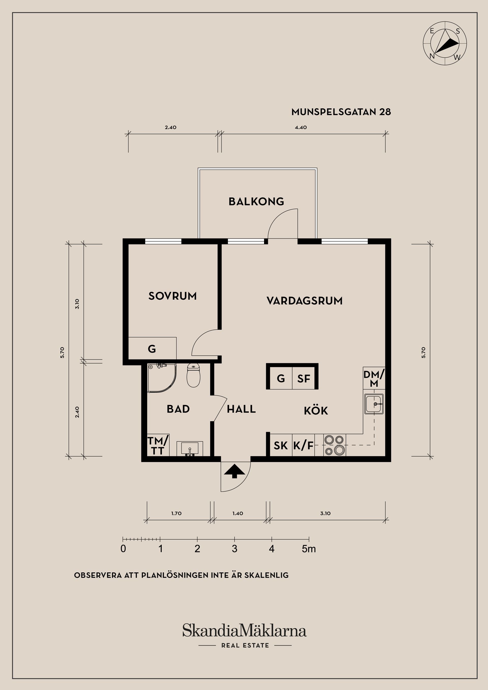 Bostadsrätt, Munspelsgatan 28, Göteborg