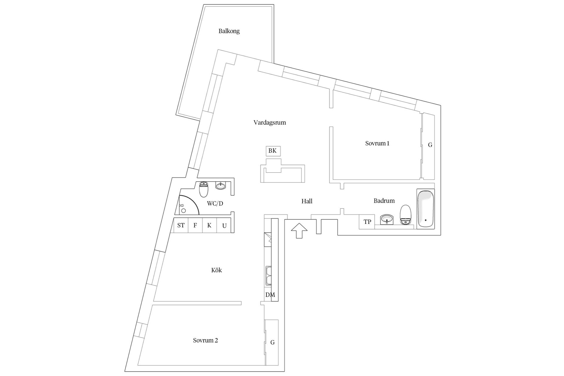 Bostadsrätt, Badhusgatan 25, Nyhamn, Landskrona