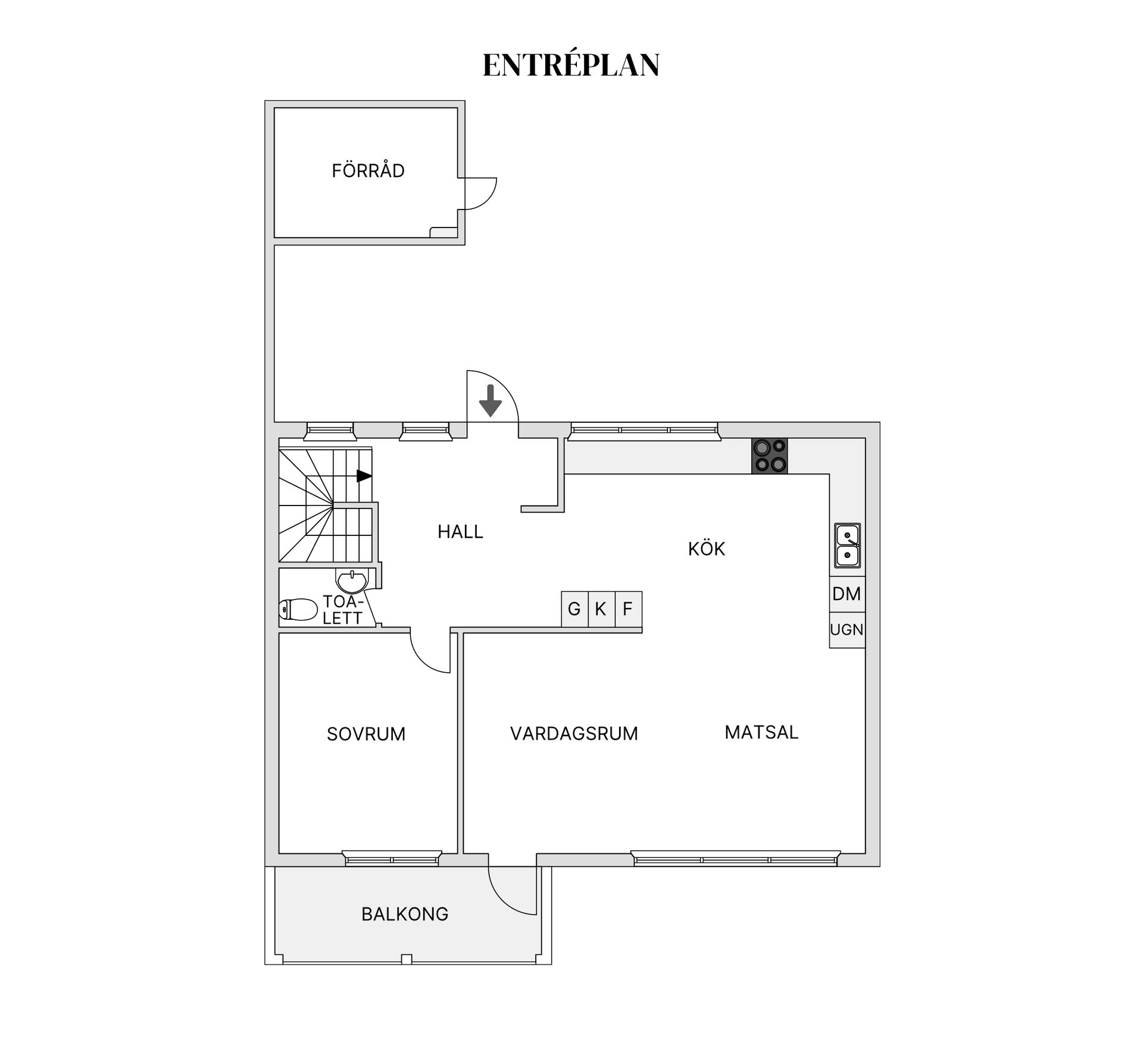 Radhus, Svängstigen 44, Hanviken/Trollbäcken, Tyresö