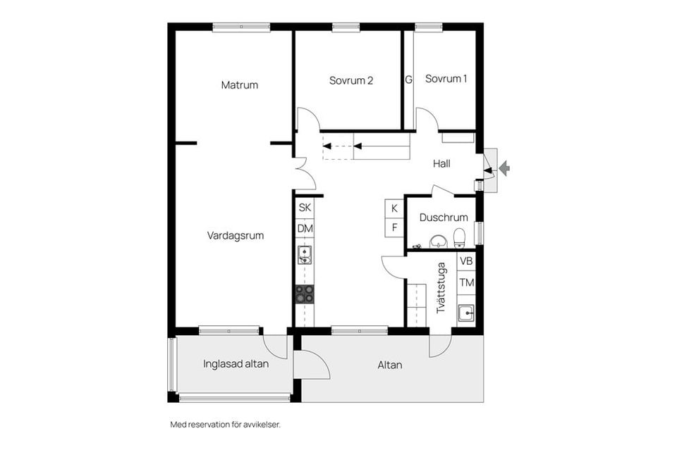 Villa, Patronvägen 17, Utansjö, Härnösand