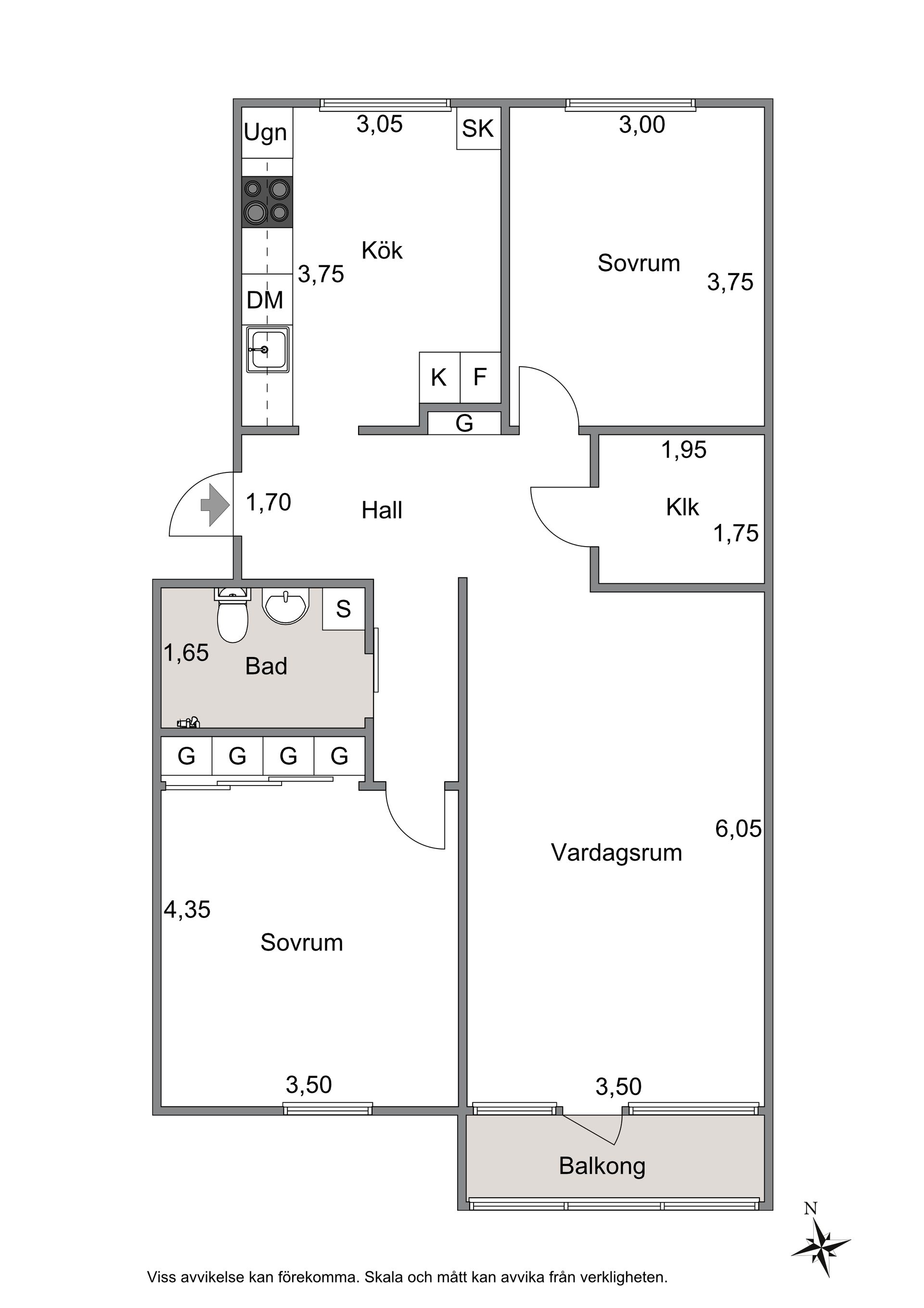 Bostadsrätt, Drottninggatan 129, Bokeberg, Hässleholm