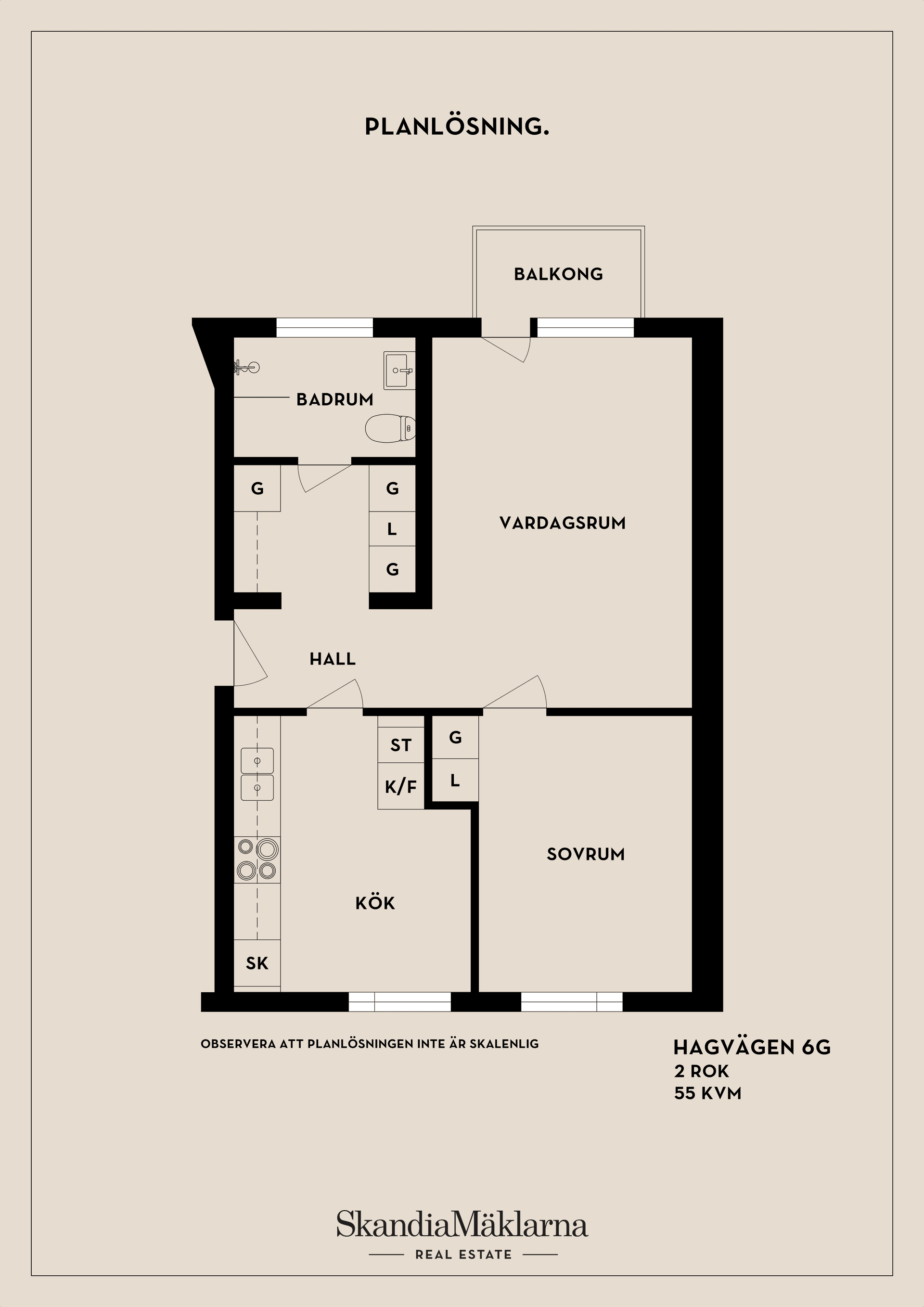 Bostadsrätt, Hagvägen 6G, Runby, Upplands Väsby