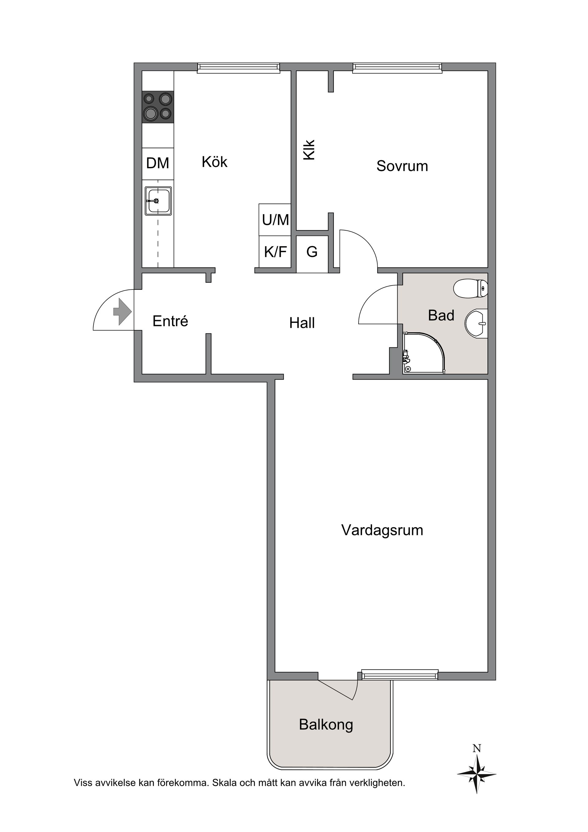 Bostadsrätt, Mellankullagatan 10B, Väster, Hässleholm