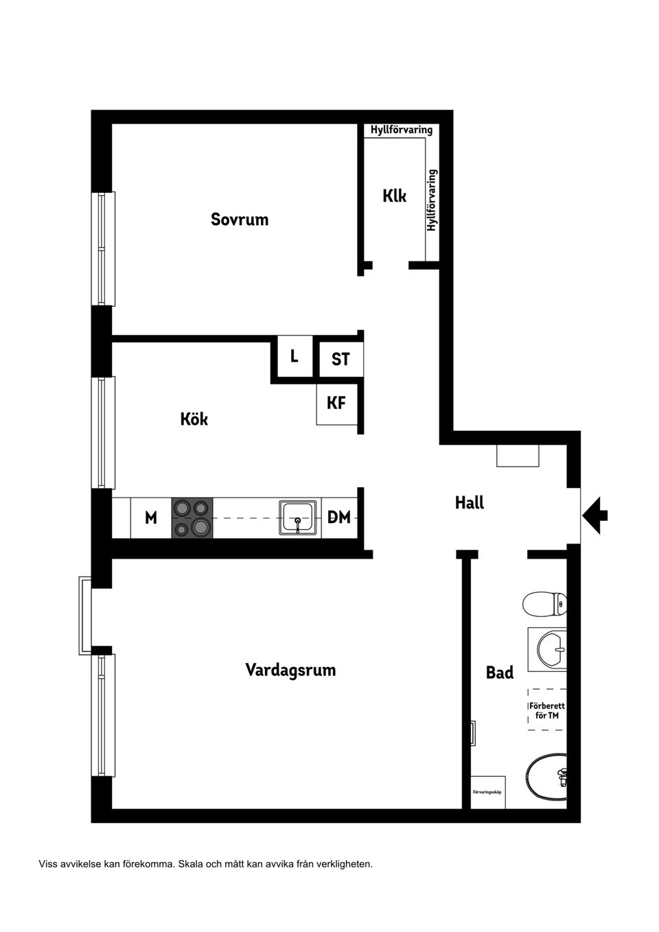 Bostadsrätt, Tullgatan 29 B, Centrum, Luleå