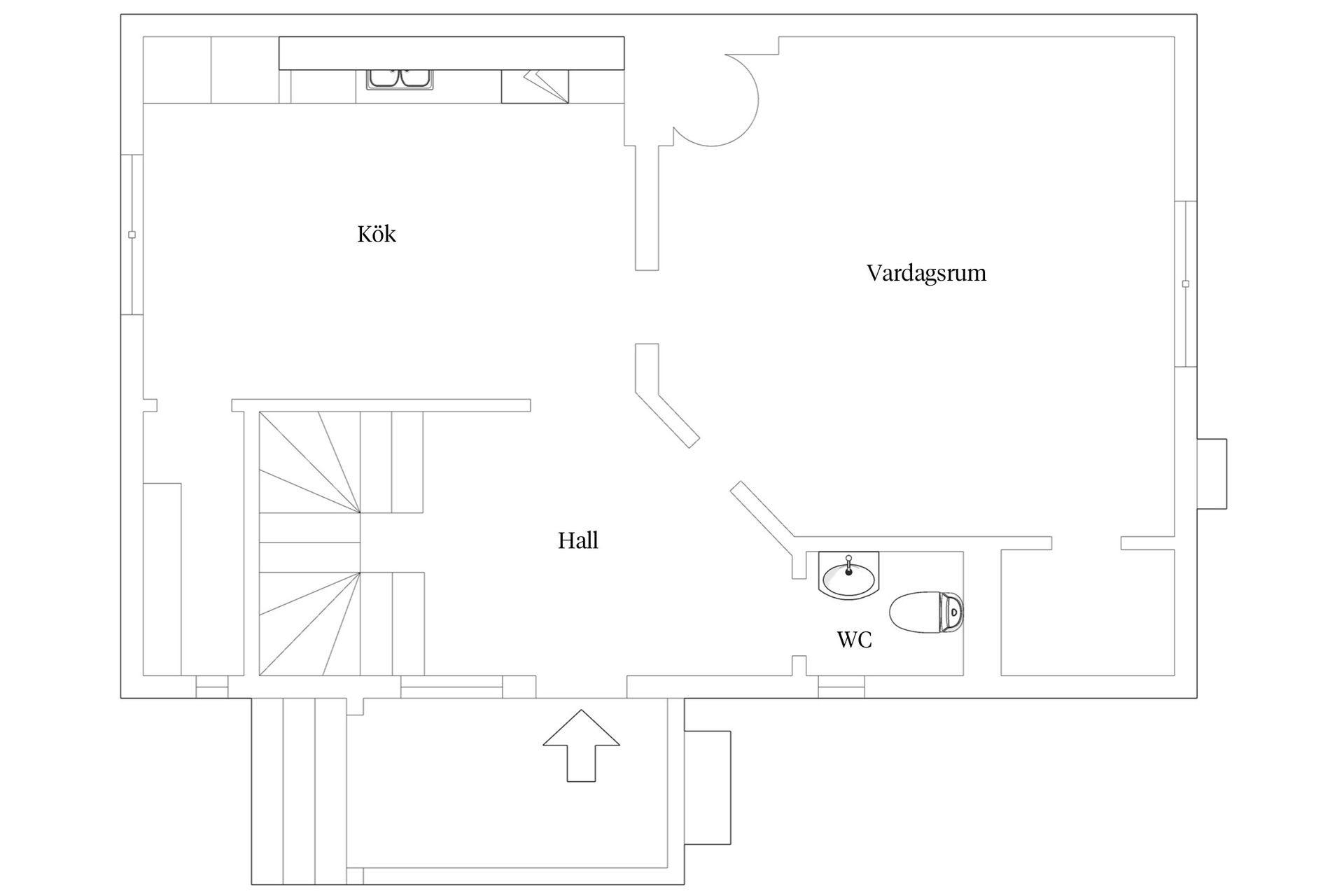Radhus, Svartviksslingan 42, Bromma - Minneberg, Stockholm