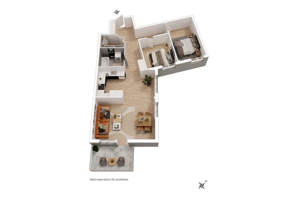 Bostadsrätt, Väringavägen 12, Sigtuna - Harberget, Sigtuna